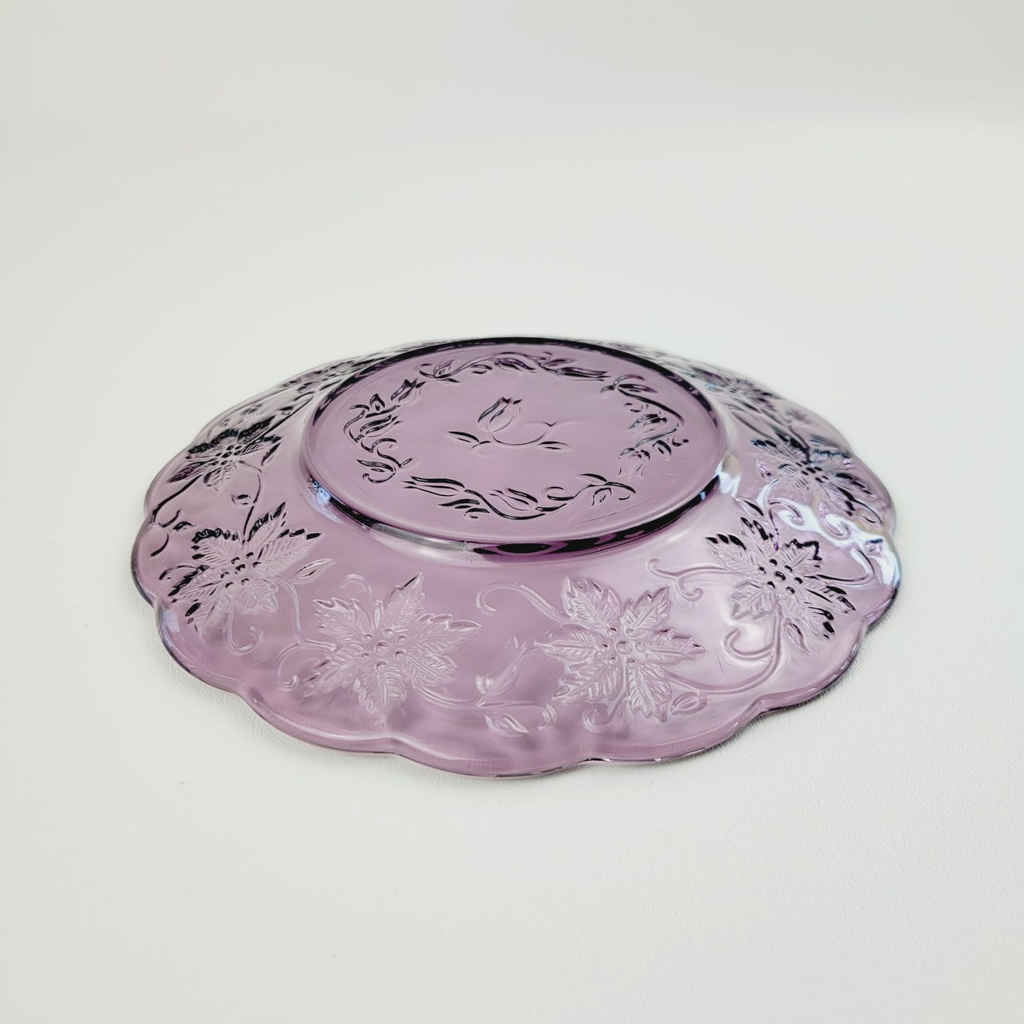 Princes House Fantasia Amethyst Crystal Salad Plate