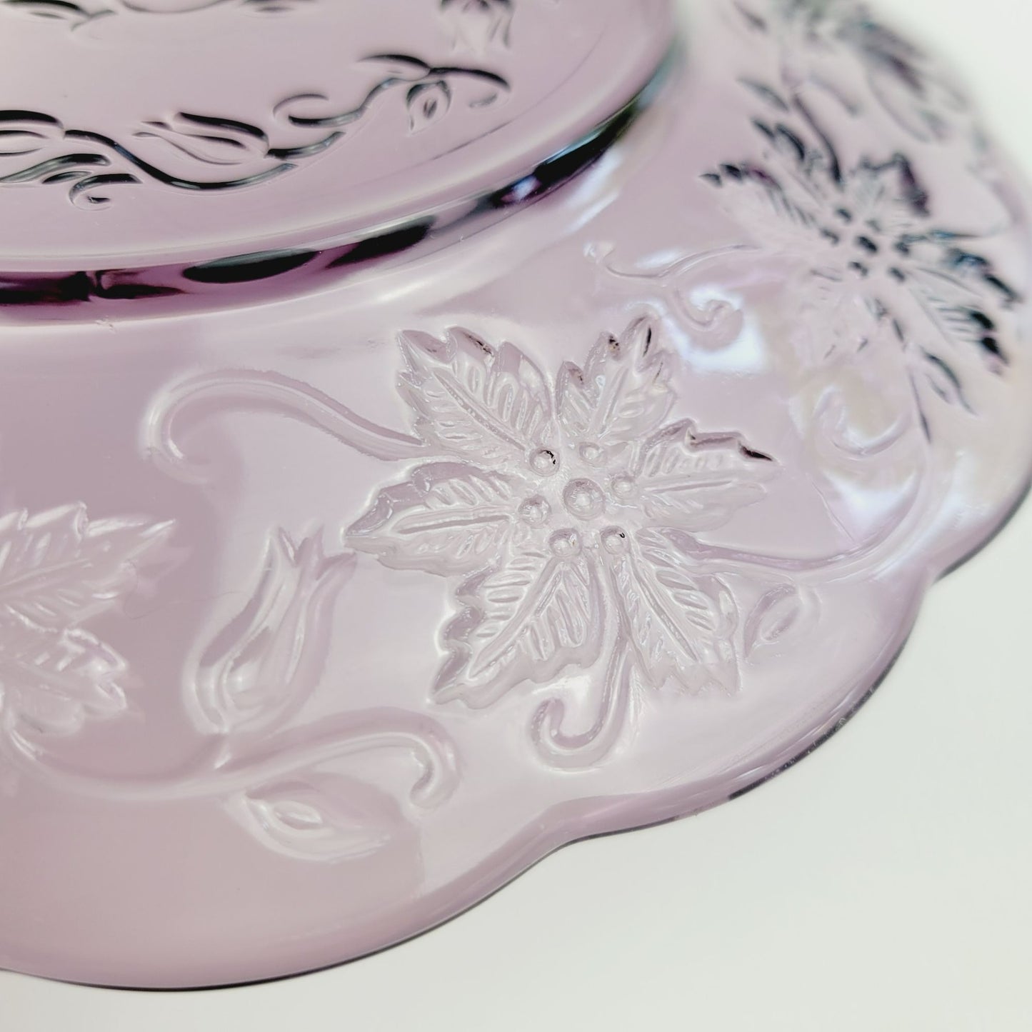 Princes House Fantasia Amethyst Crystal Salad Plate