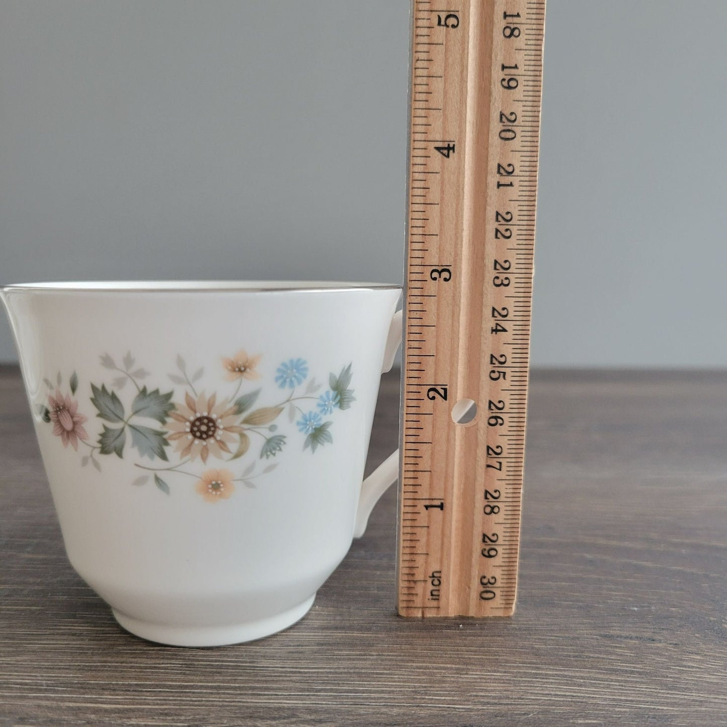 Vintage Royal Doulton Pastorale Teacup & Saucer, 2 Sets, c.1970-90s England