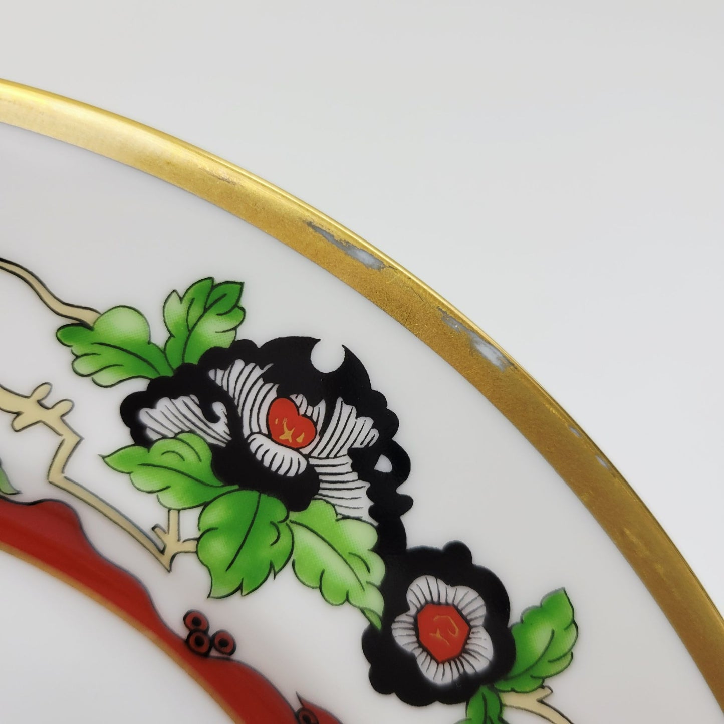 Christian Dior Chinese Flowers Salad Plate, c.1990s Japan