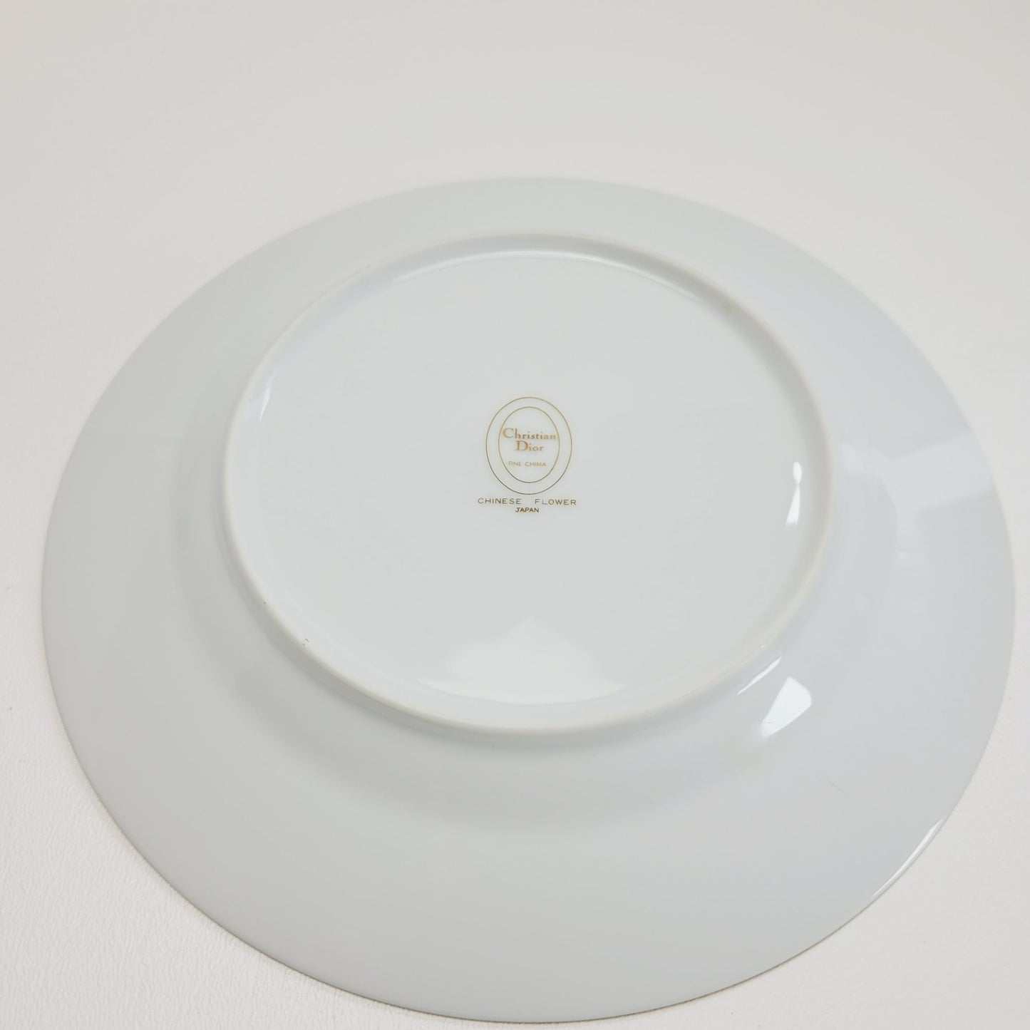 Christian Dior Chinese Flowers Salad Plate, c.1990s Japan