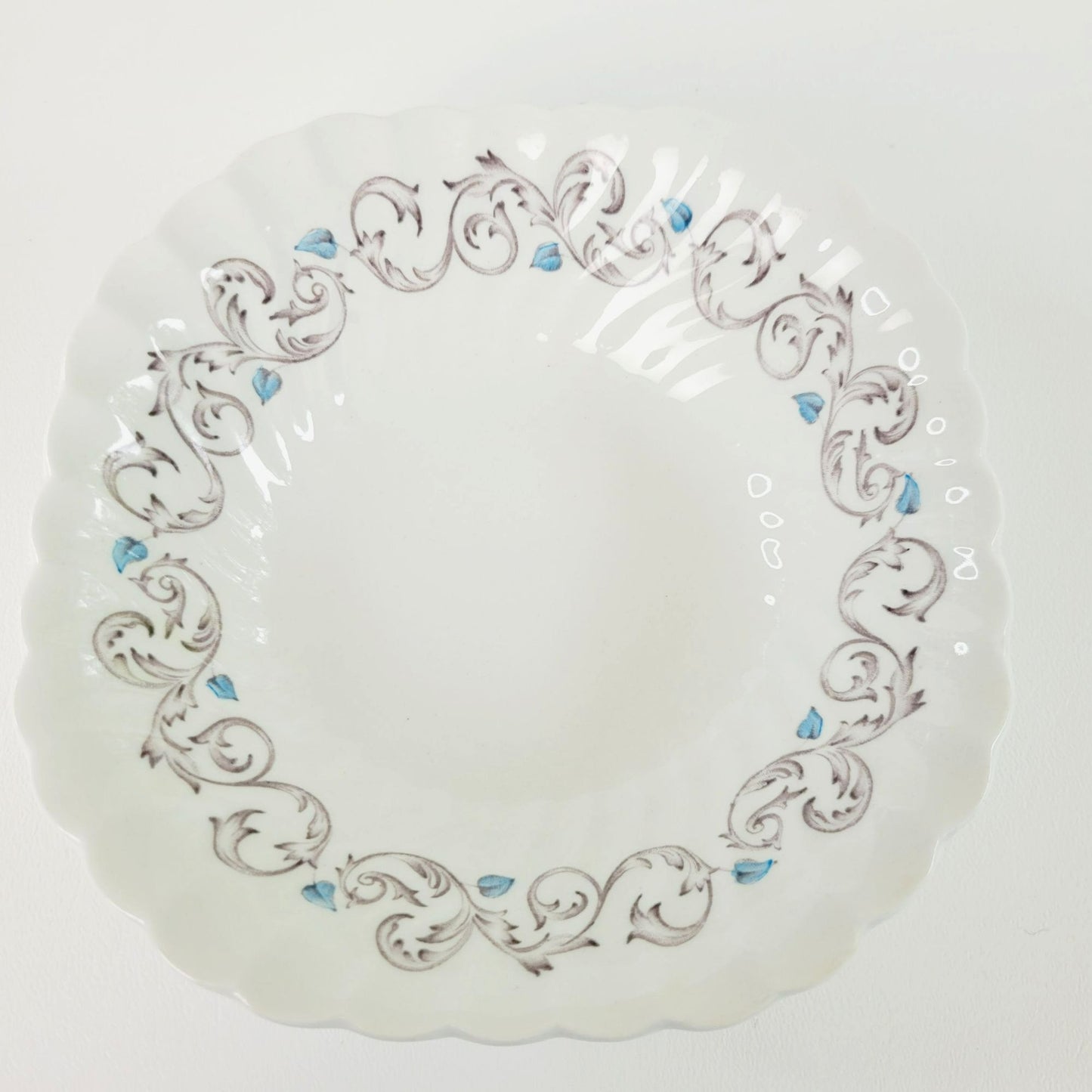 Johnson Bros Encore Square Cereal Bowls, Set of 2, c.1963-73 England
