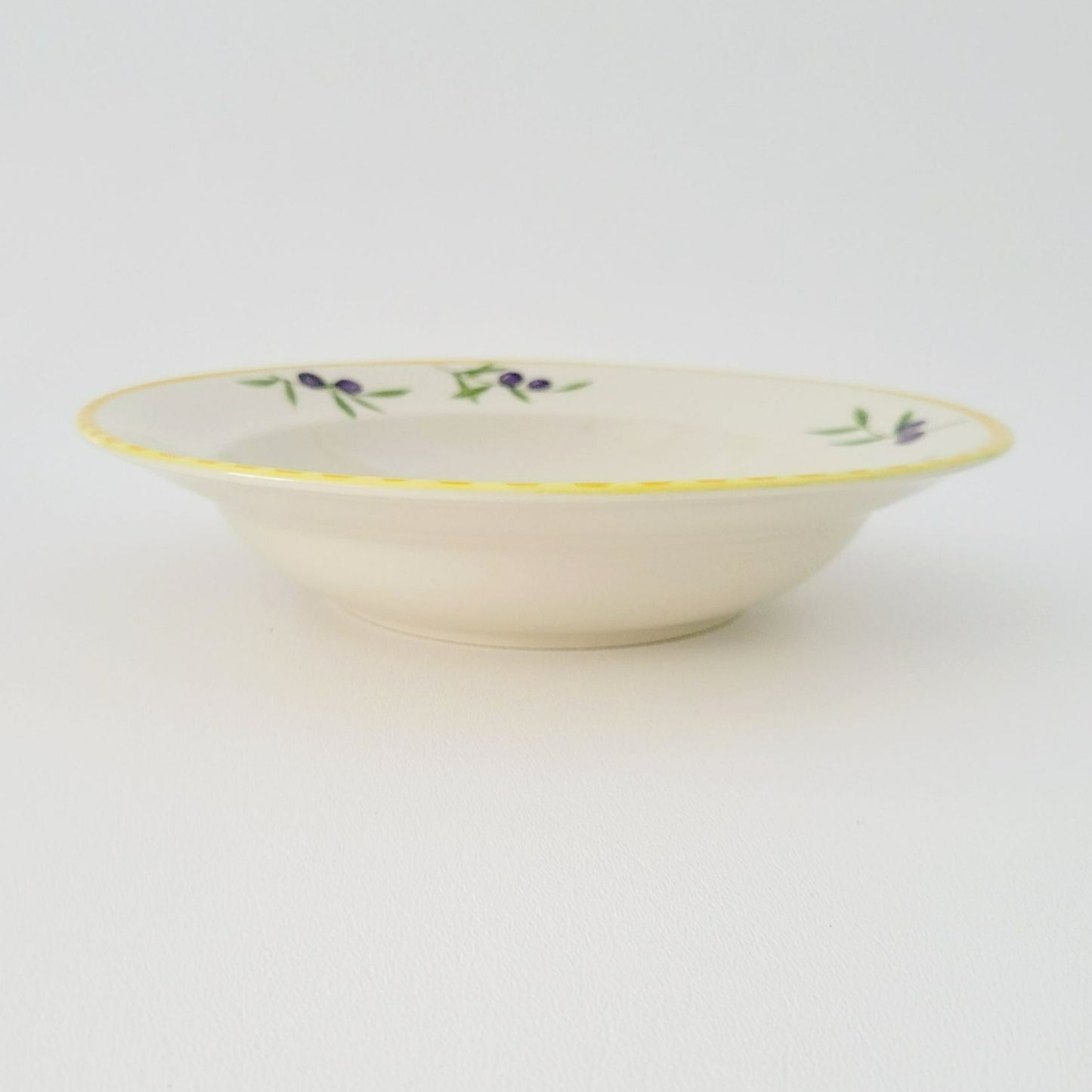 Studio Nova Olive Branch Large Rim Soup Bowl, c. 2002-2006