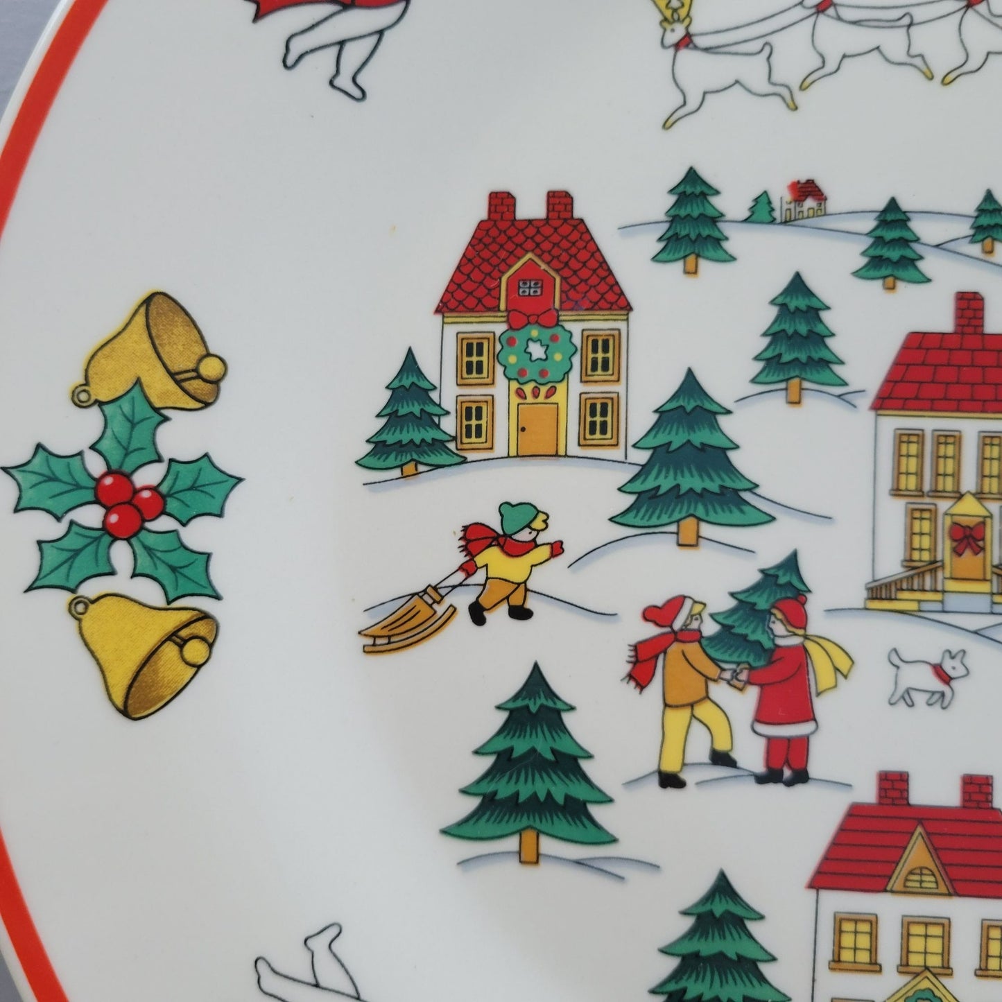 Jamestown The Joy of Christmas Dinner Plates, Set of 2