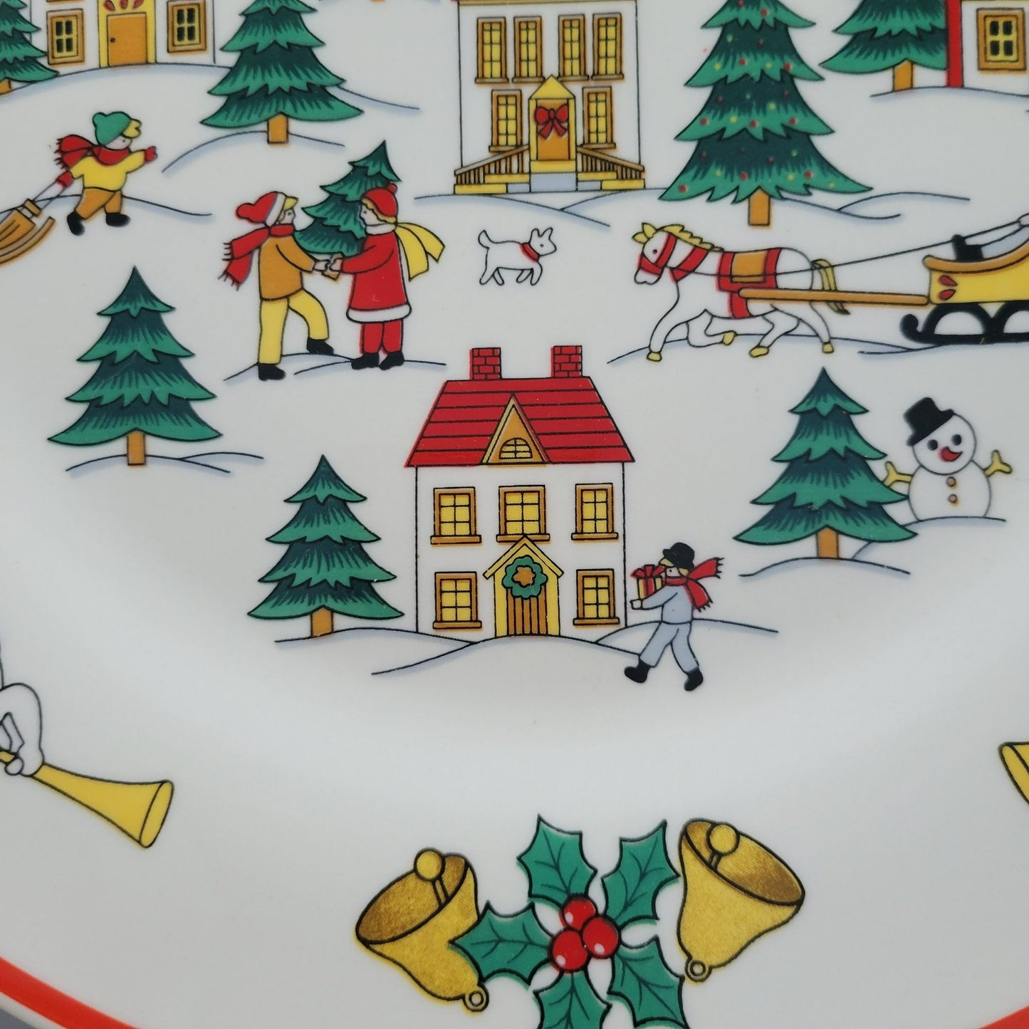 Jamestown The Joy of Christmas Dinner Plates, Set of 2