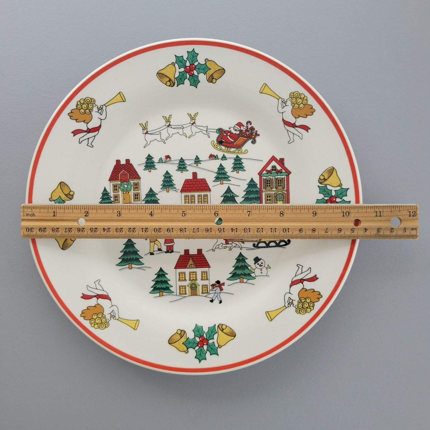 Jamestown The Joy of Christmas Dinner Plates, Set of 2
