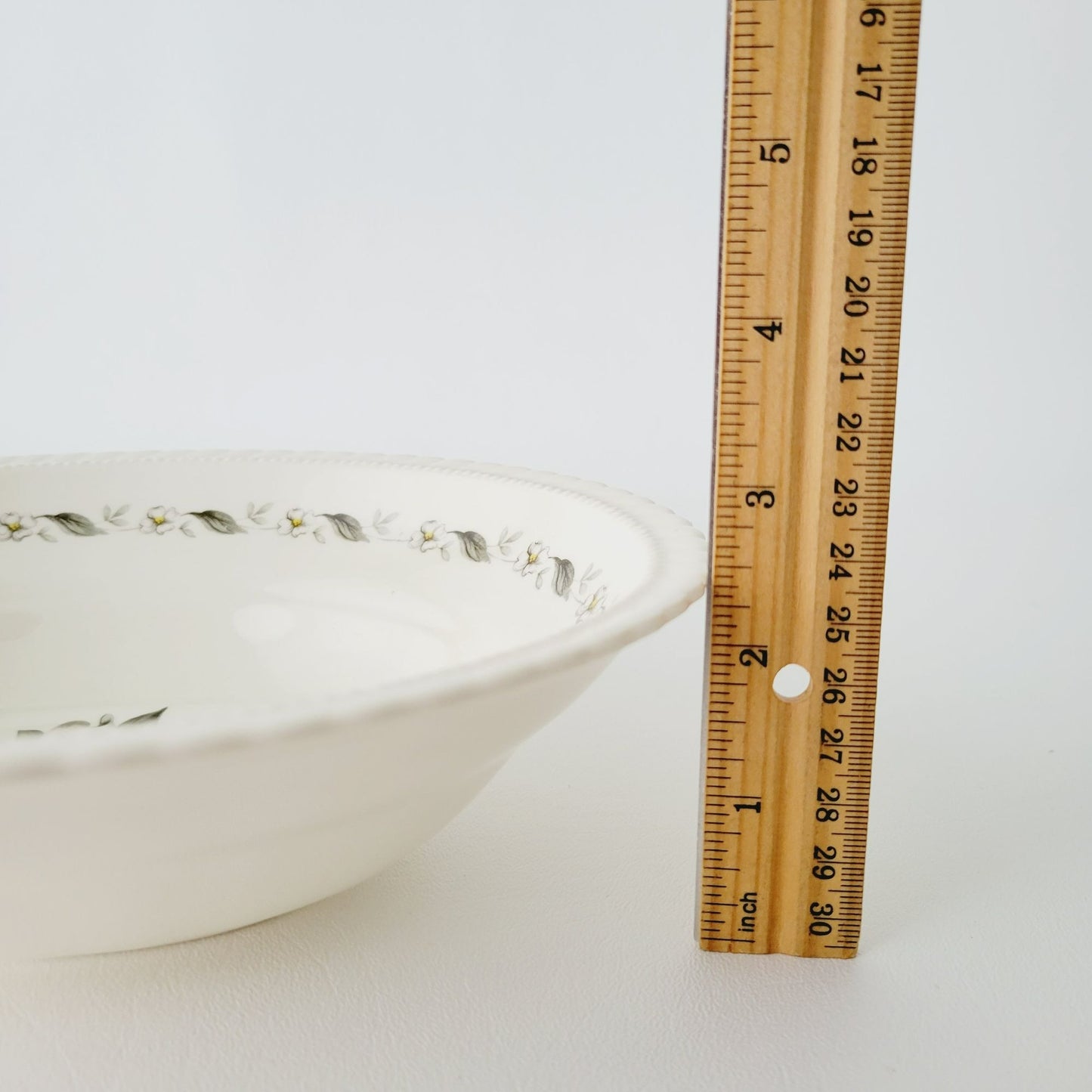 Steubenville Monticello Oval Serving Bowl, c.1940s, Made in USA