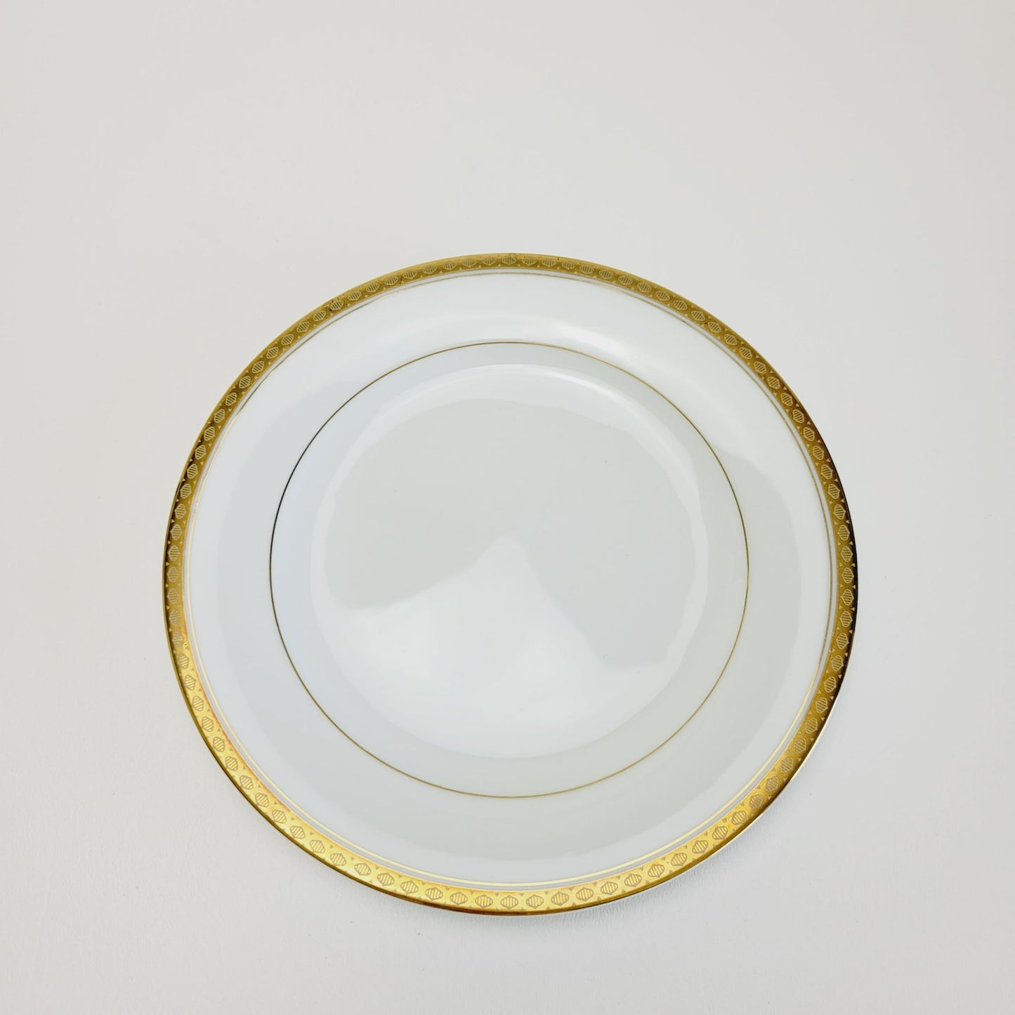 Noritake Richmond Salad Plate Set of 2, Etched Gold Band