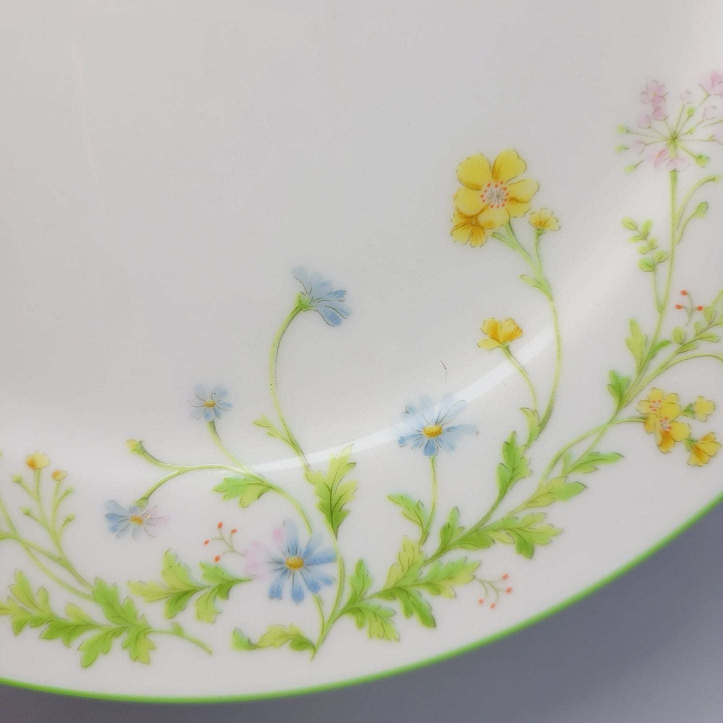 Noritake Reverie Salad Plate, Set of 2, Green Trim