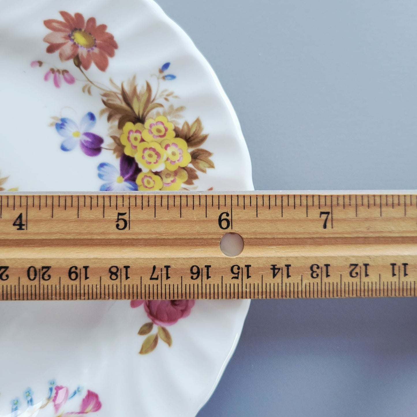 Aynsley "Summertime" Bread Plate, Set of 2, Made in England