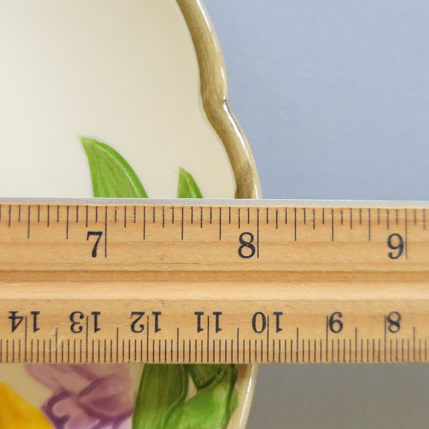 Franciscan Poppy Salad Plate, c.1950-55 USA