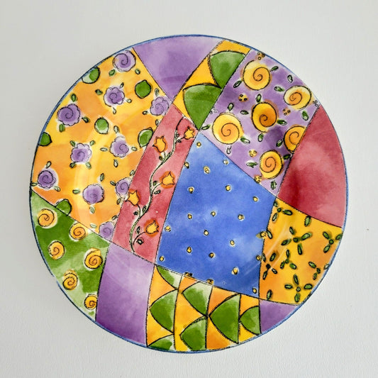 Sango The Sweet Shoppe Raspberry Tart Salad Plate, Set of 2, c.1999-2002