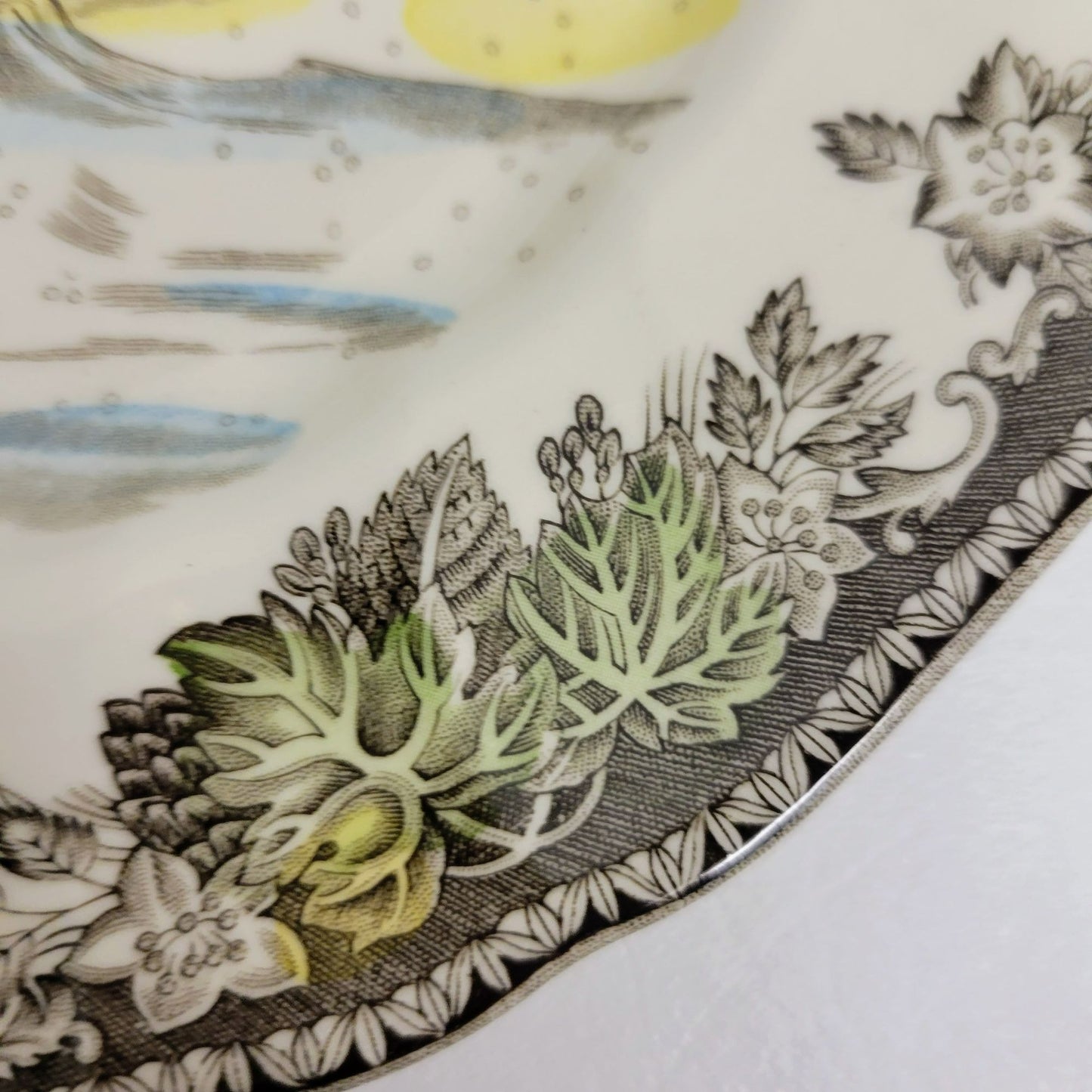 Vintage Johnson Bros The Friendly Village Dinner Plate, The School House, Made in England