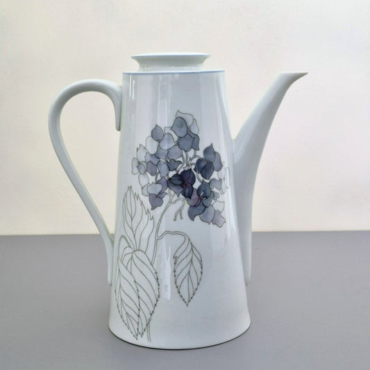 Block Spal "Hydrangea" Coffee Pot, c.1982-91 Portugal