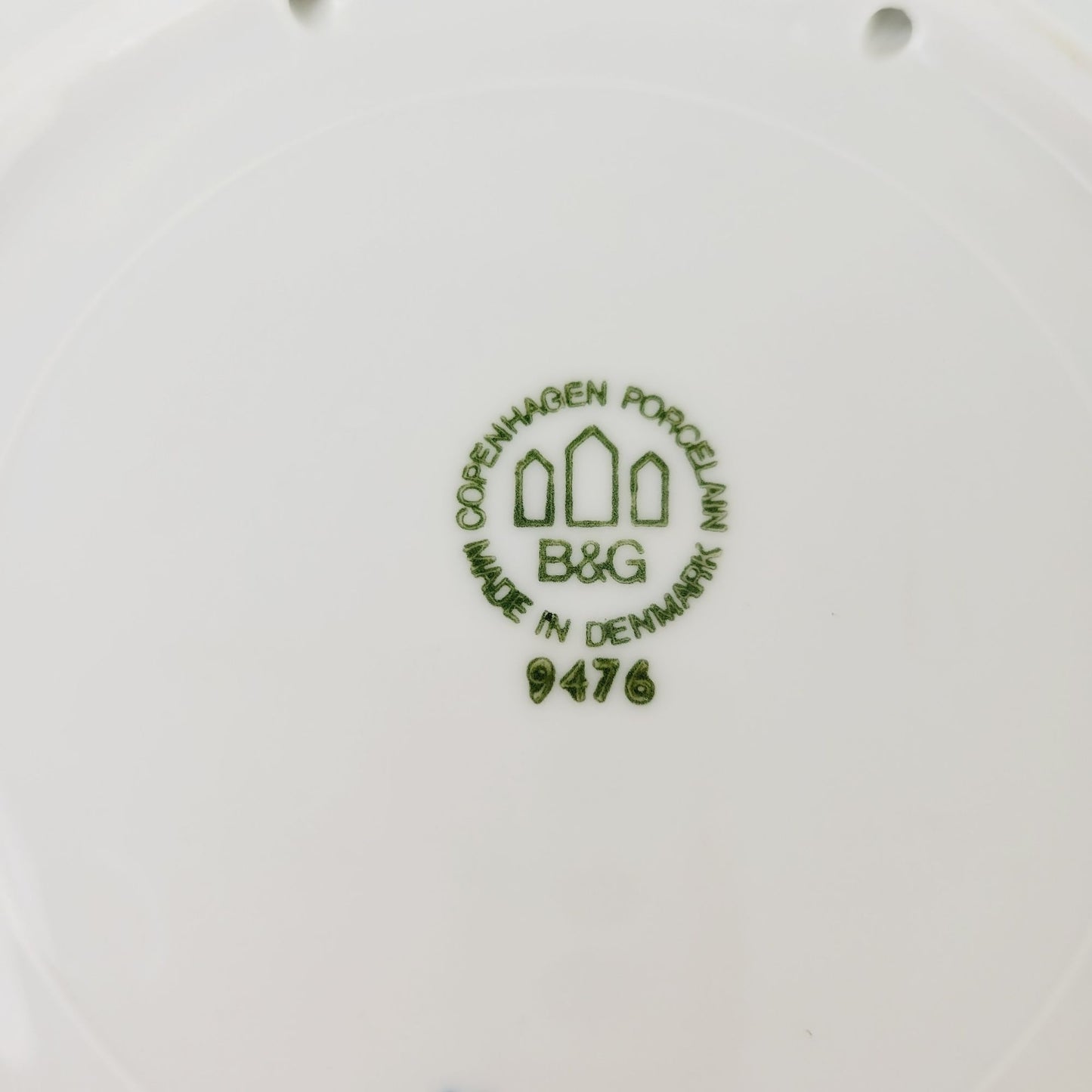 Vintage 1976 Montreal Olympic Plate, Bing & Grøndahl Copenhagen Blue & White Porcelain Wall Plate, Made in Denmark