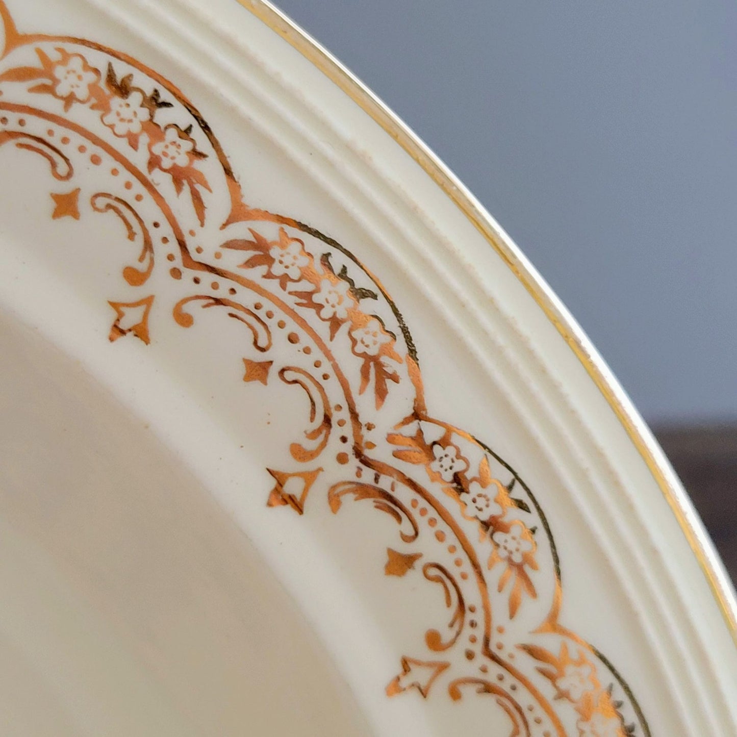 Edwin Knowles Priscilla 10" Round Serving Bowl c.1940s USA