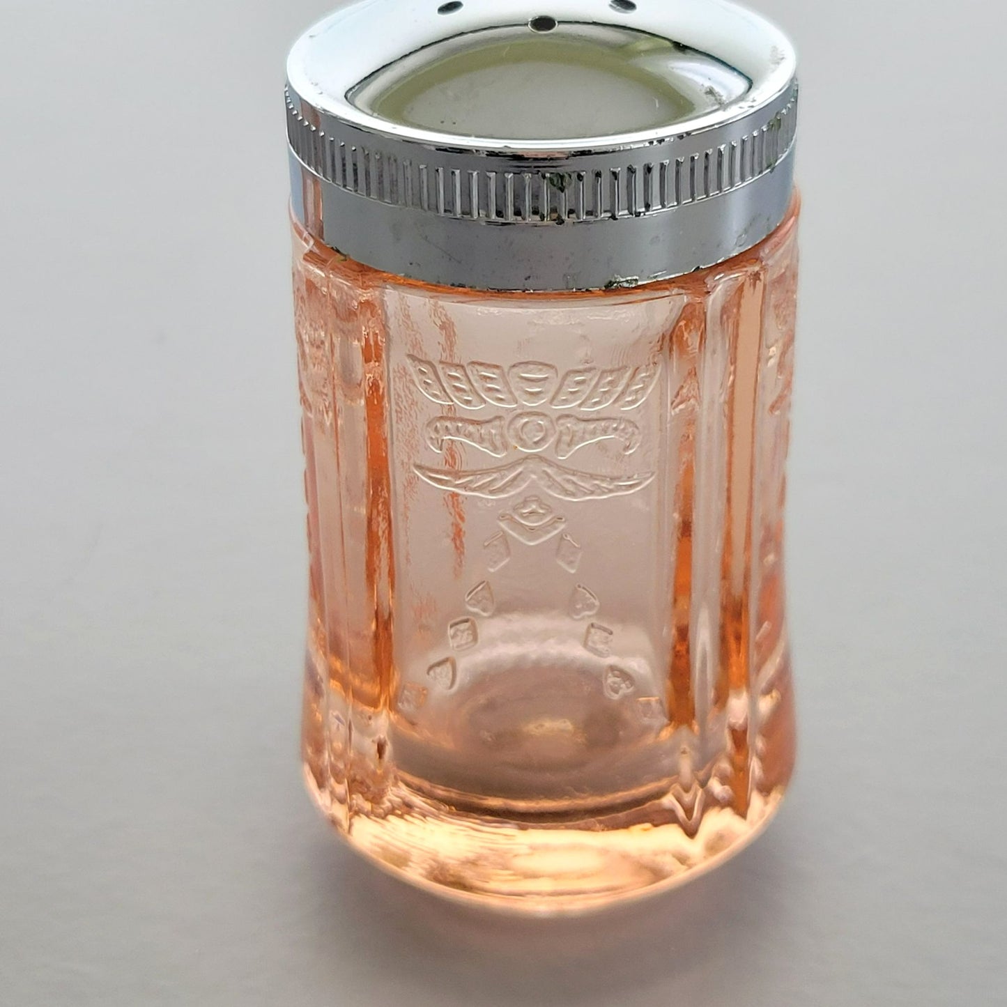 Indiana Glass Recollection Pink Salt & Pepper Shaker, USA Made