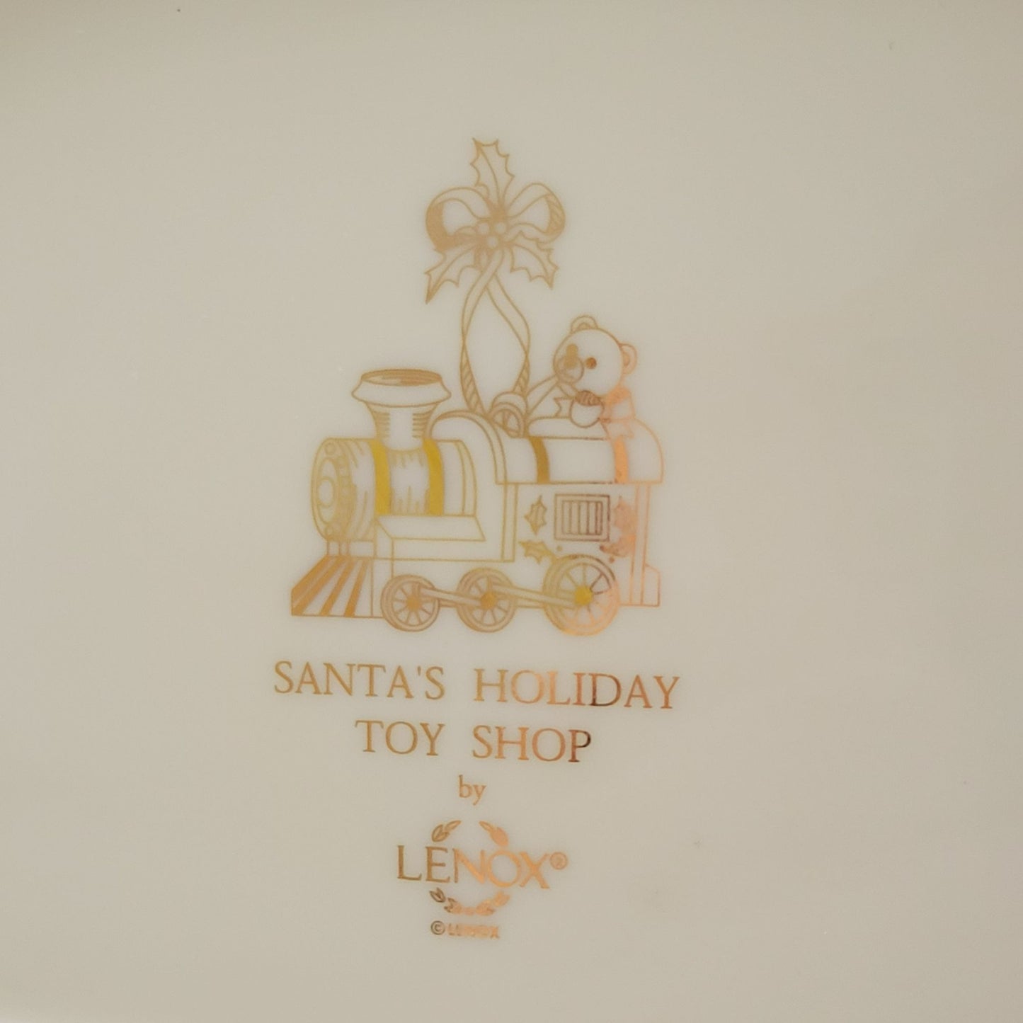Lenox Santa's Holiday Toy Shop Figural Teapot