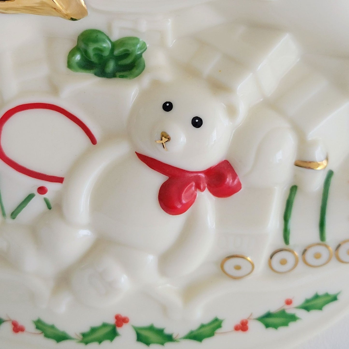Lenox Santa's Holiday Toy Shop Figural Teapot