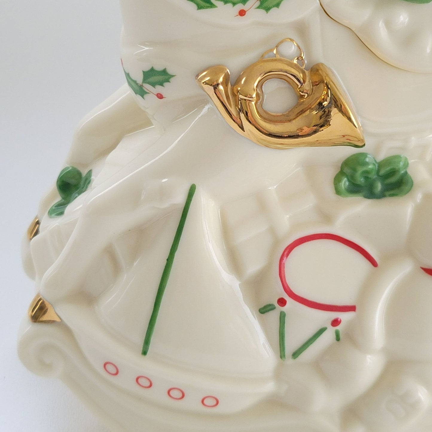 Lenox Santa's Holiday Toy Shop Figural Teapot