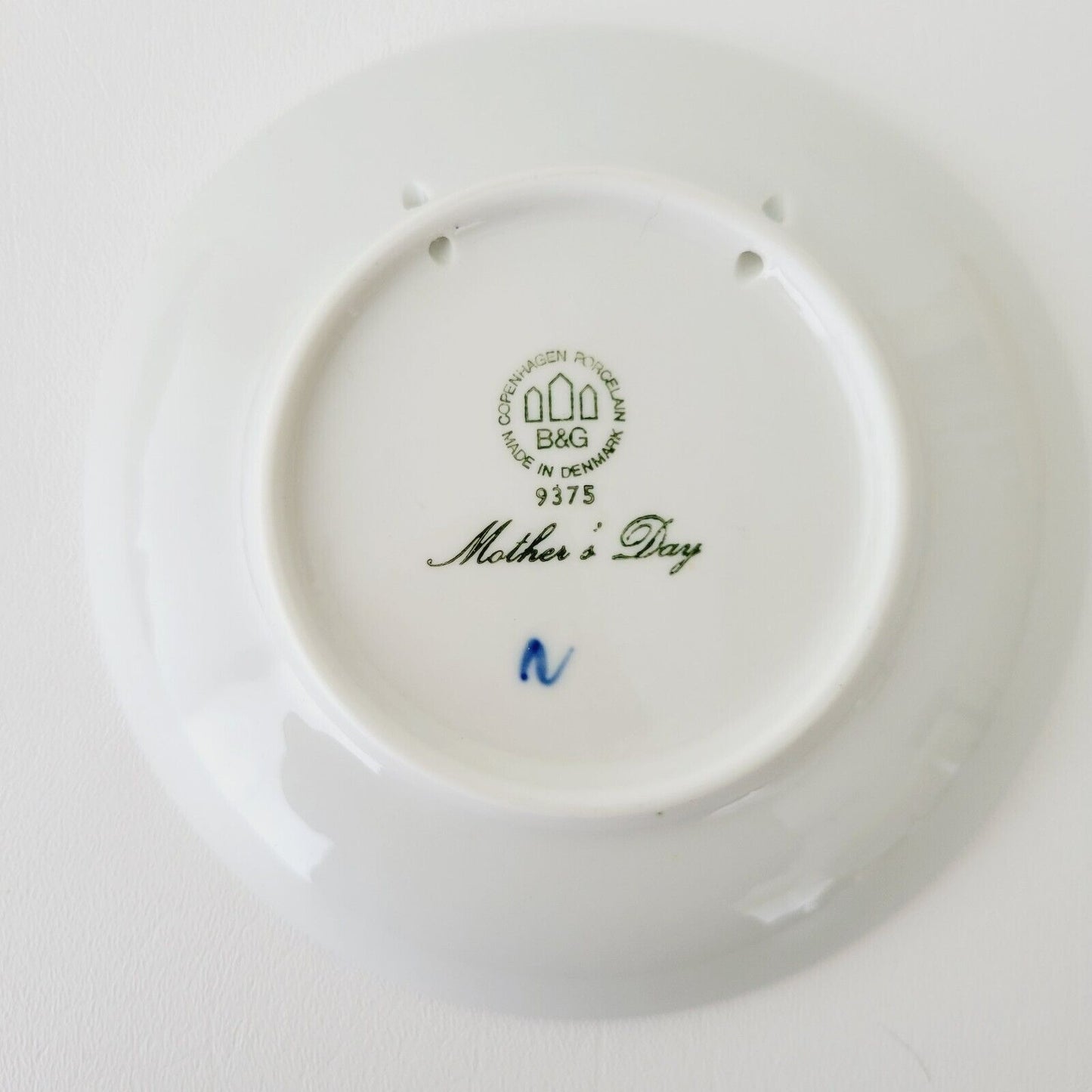 Vintage Bing & Grondahl Mothers Day 1975 Mors Dags Deer Plate Made in Denmark