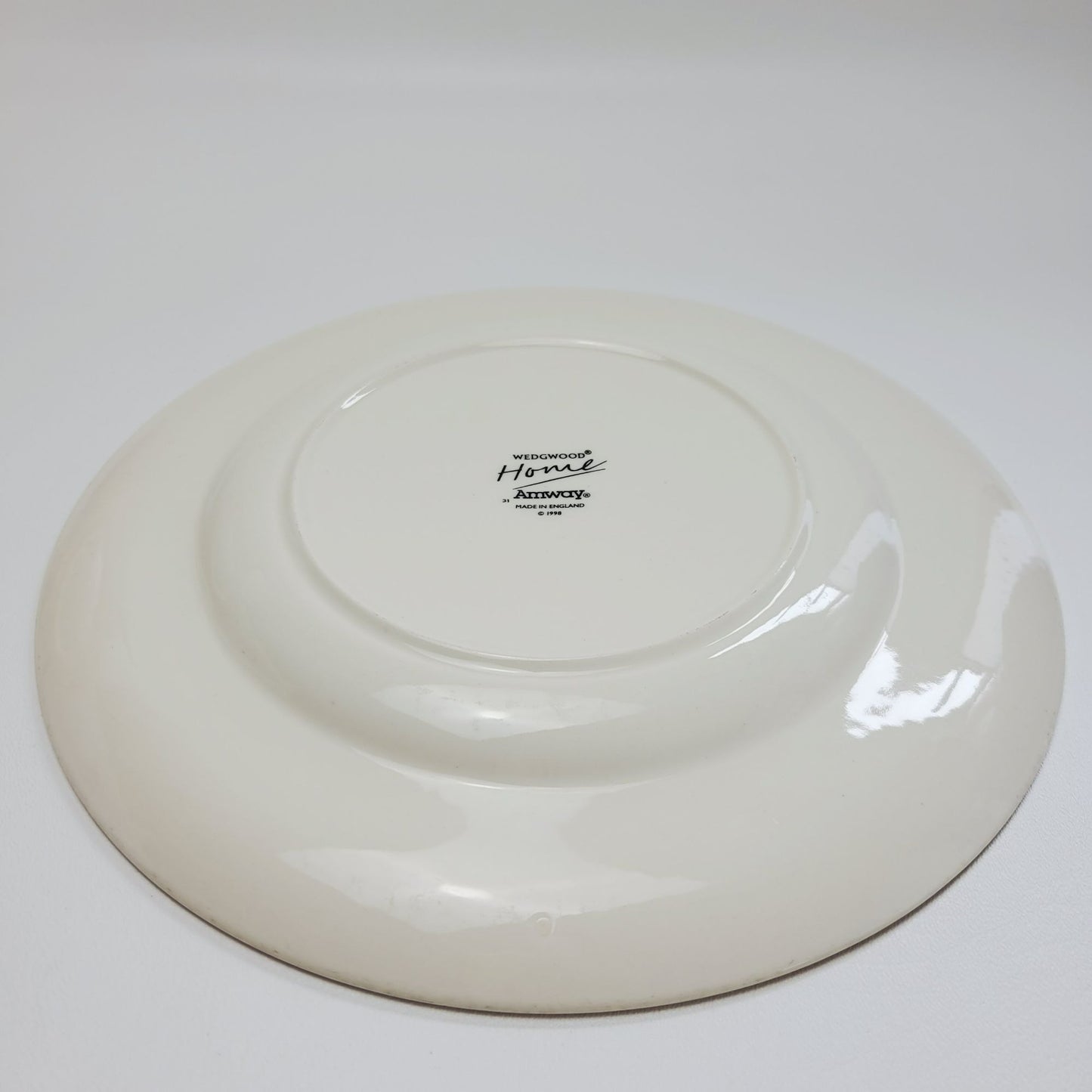 Wedgwood Amway Knotted Raffia Dinner Plate, Set of 2, c1998 England