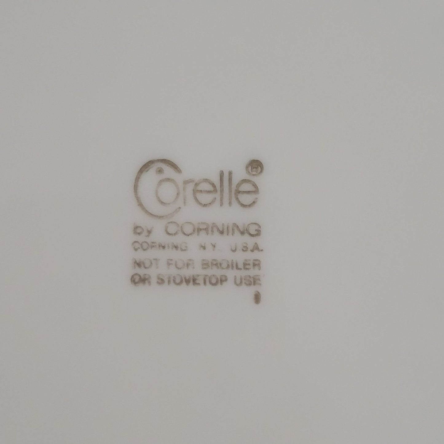 Corelle Blue Heather Dinner Plate Set of 2, USA Made c.1977-81
