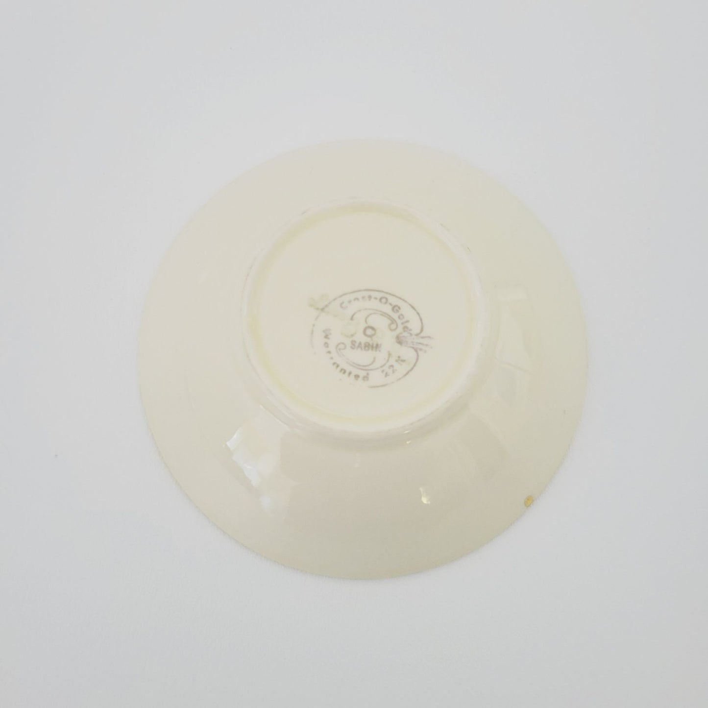 Sabin Crest-O-Gold George & Martha Dessert Bowl Set of 2