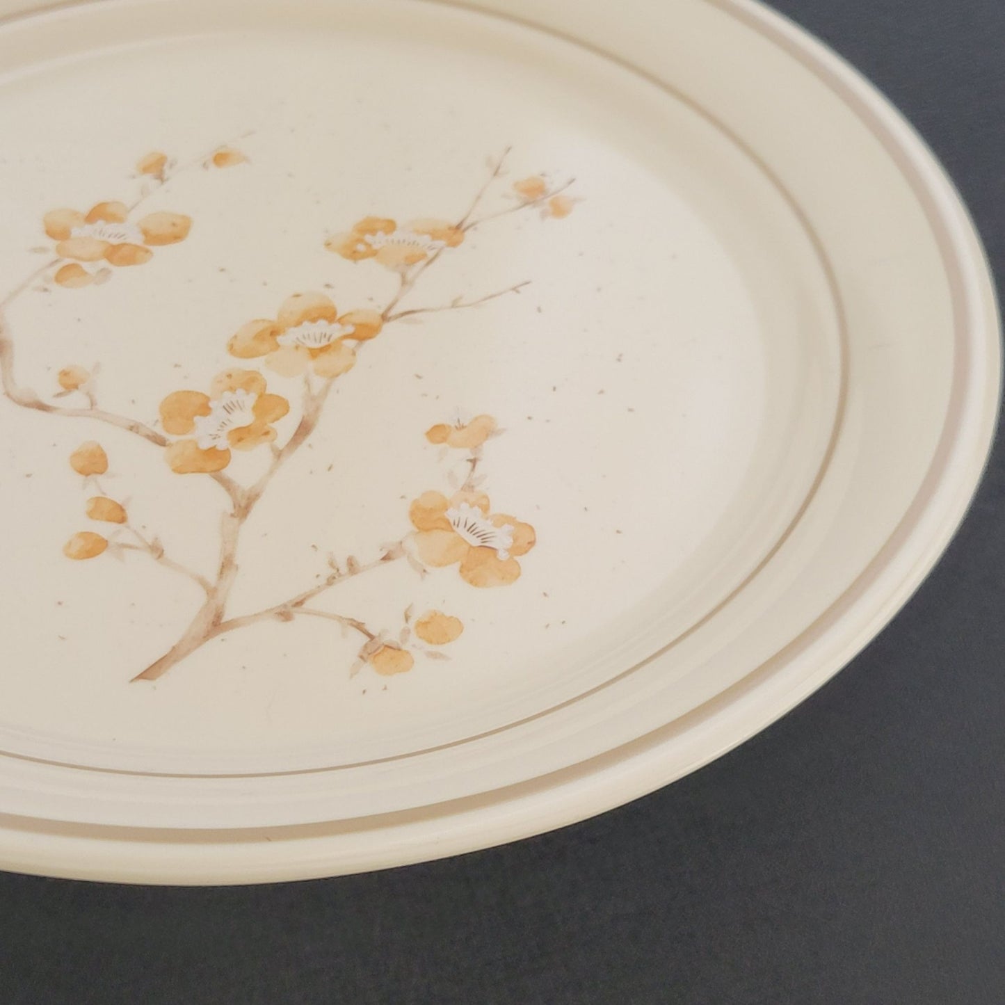 Corning China Blossom Luncheon Plate Set of 2, c.1980-90s USA
