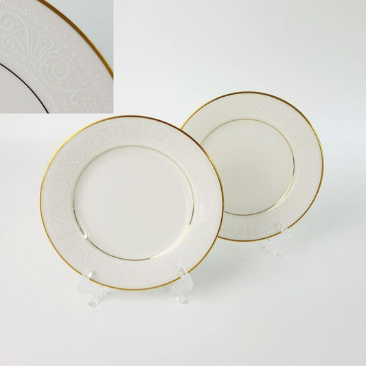 Noritake "Tulane" Bread Plate, Set of 2, c.1970s Japan