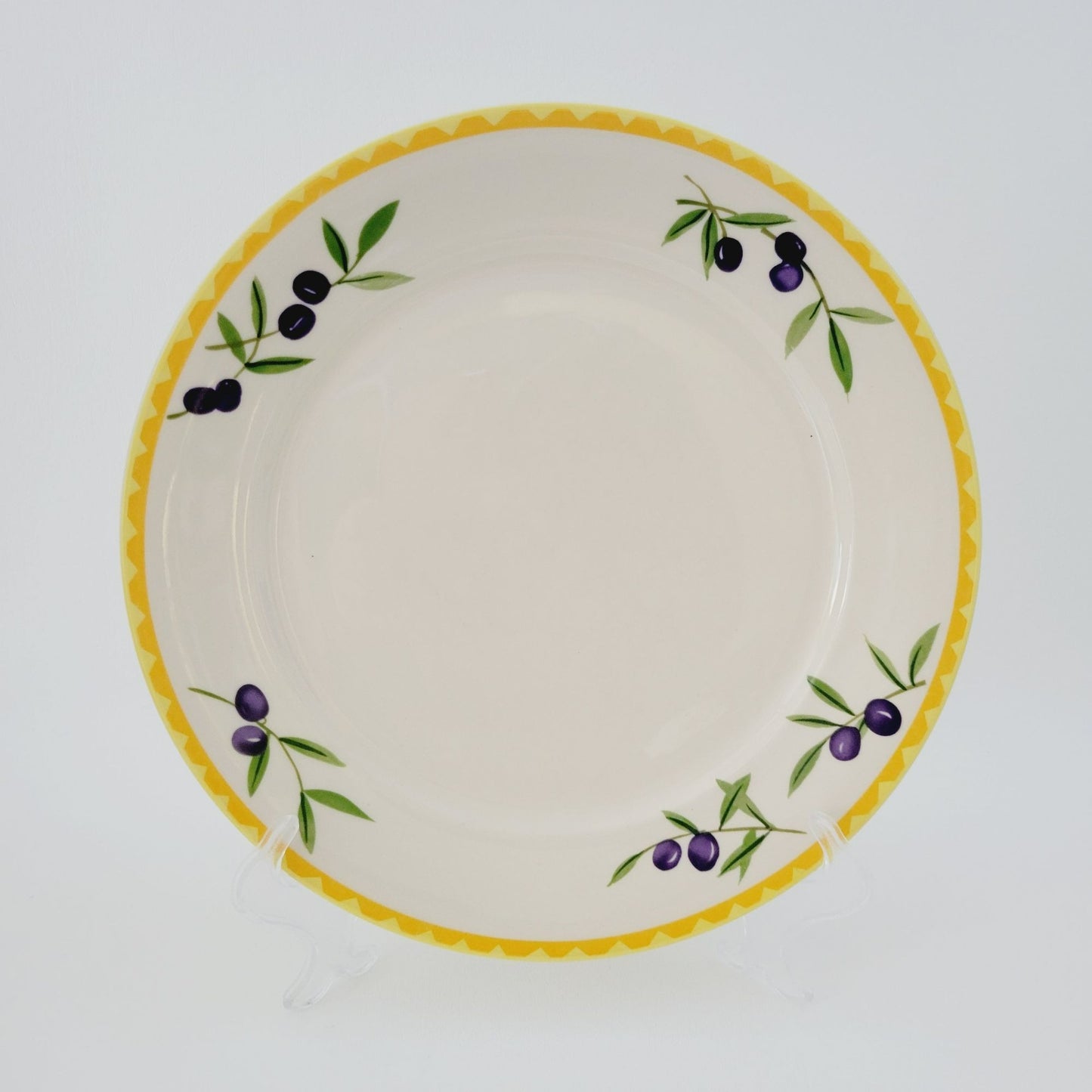 Studio Nova Olive Branch Stoneware Dinner Plate