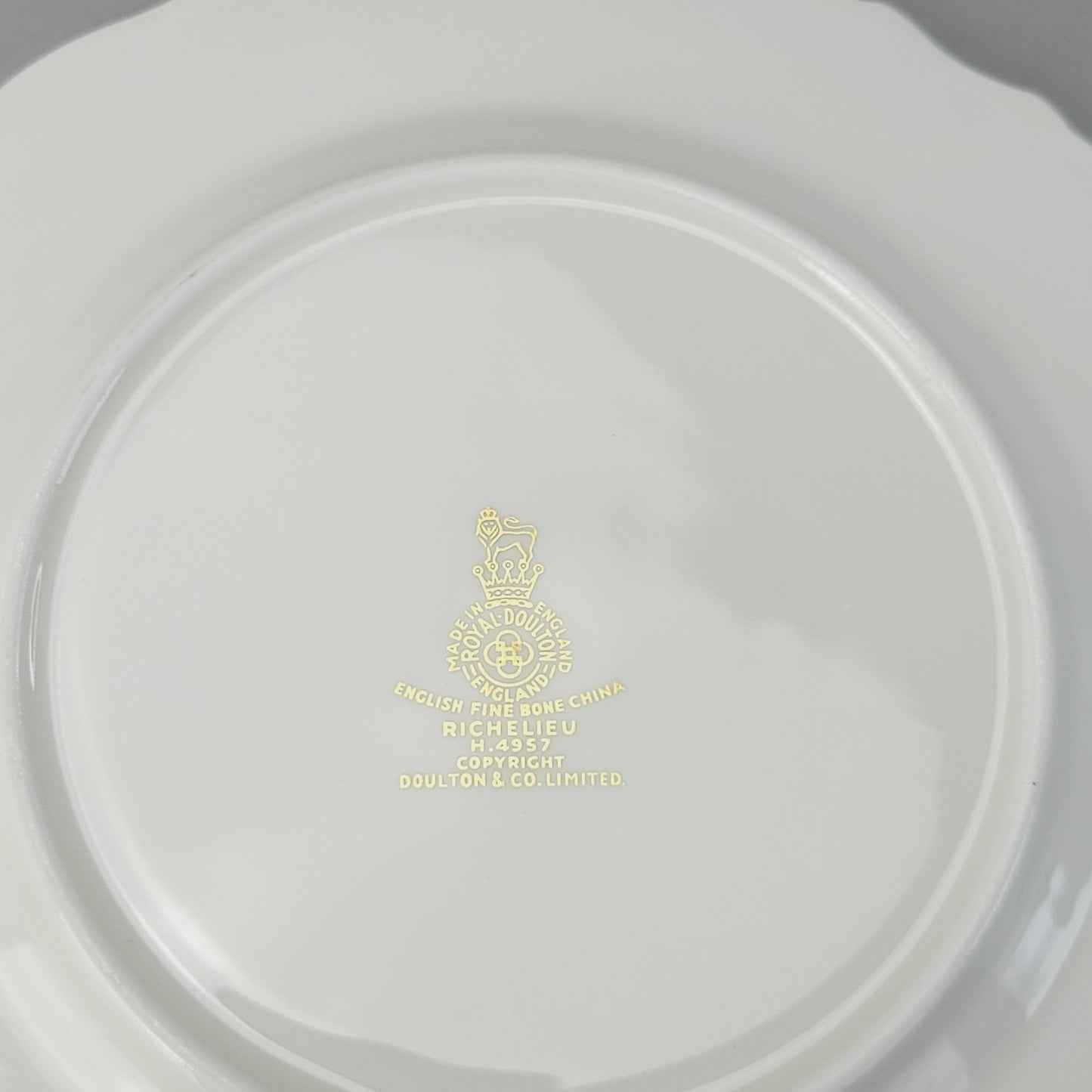 Royal Doulton "Richelieu" Bread Plate, Set of 2, c.1960 England