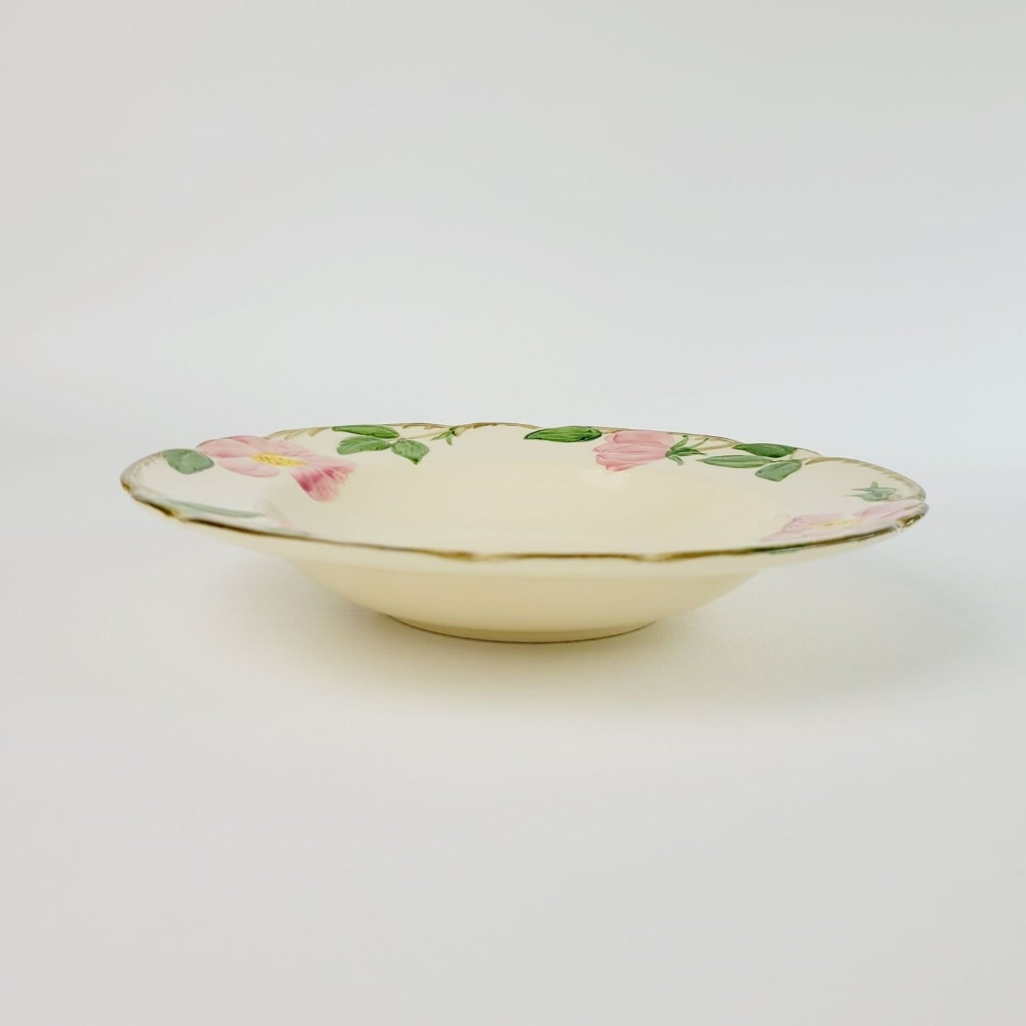 Franciscan Desert Rose Cereal Bowl c.1949-53 USA Back Stamp