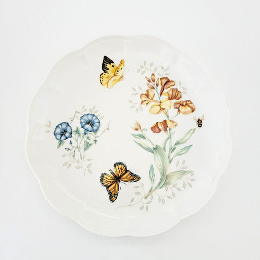 Lenox Butterfly Meadow Monarch Dinner Plate Spring Summer Garden Kitchen Decor