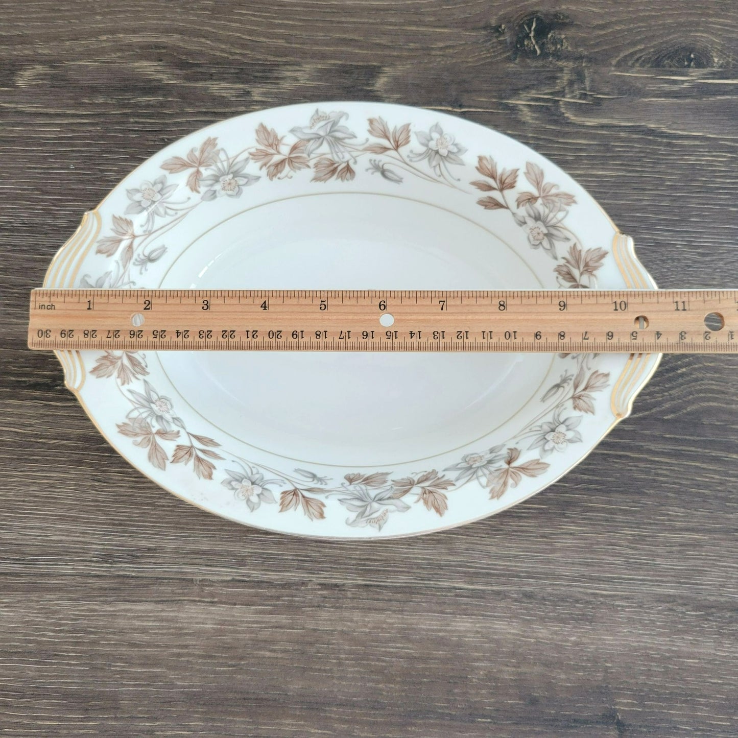 Noritake Allison Oval Serving Bowl, c.1950s Japan