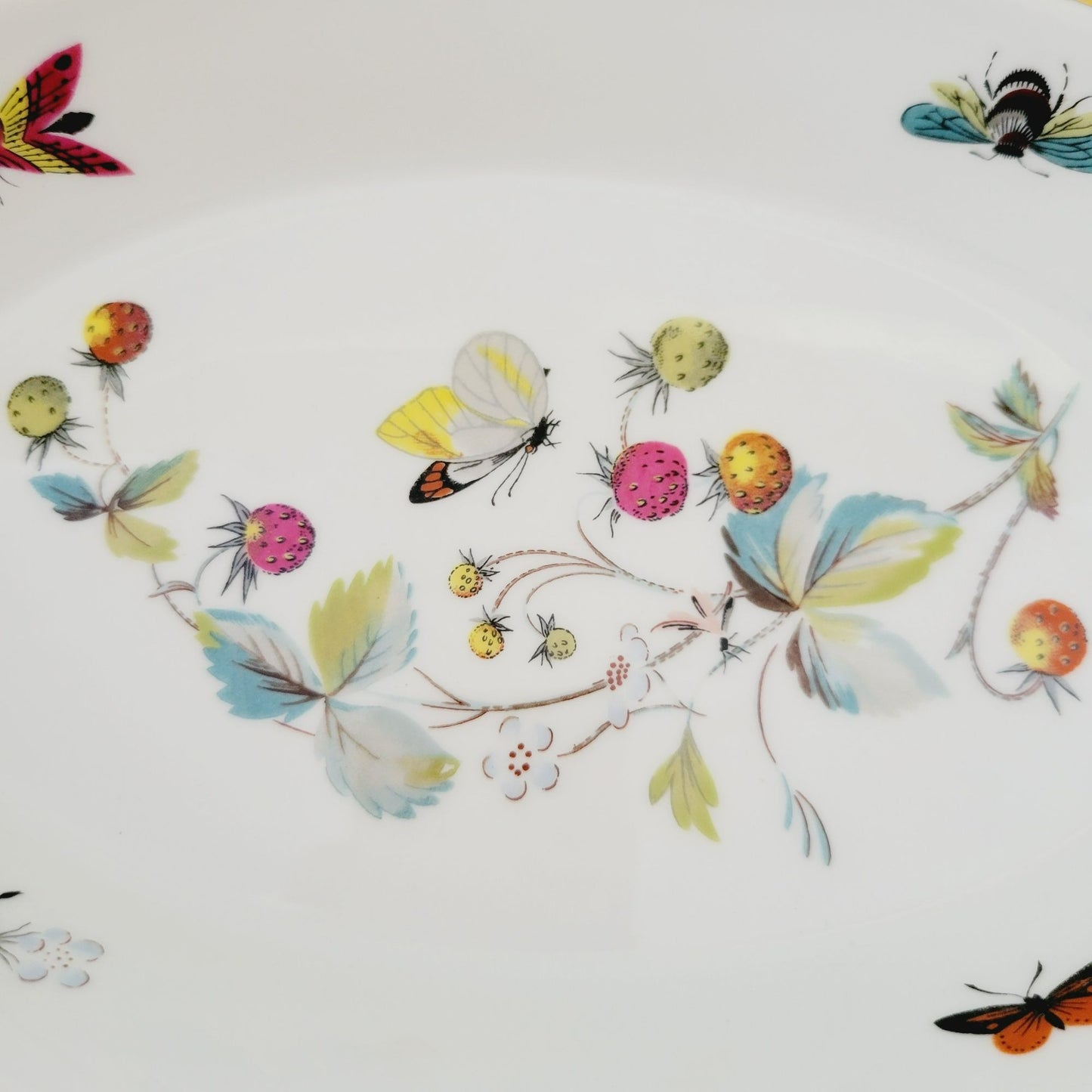 Royal Worcester Strawberry Fair Oval Baking Dish, Size 9