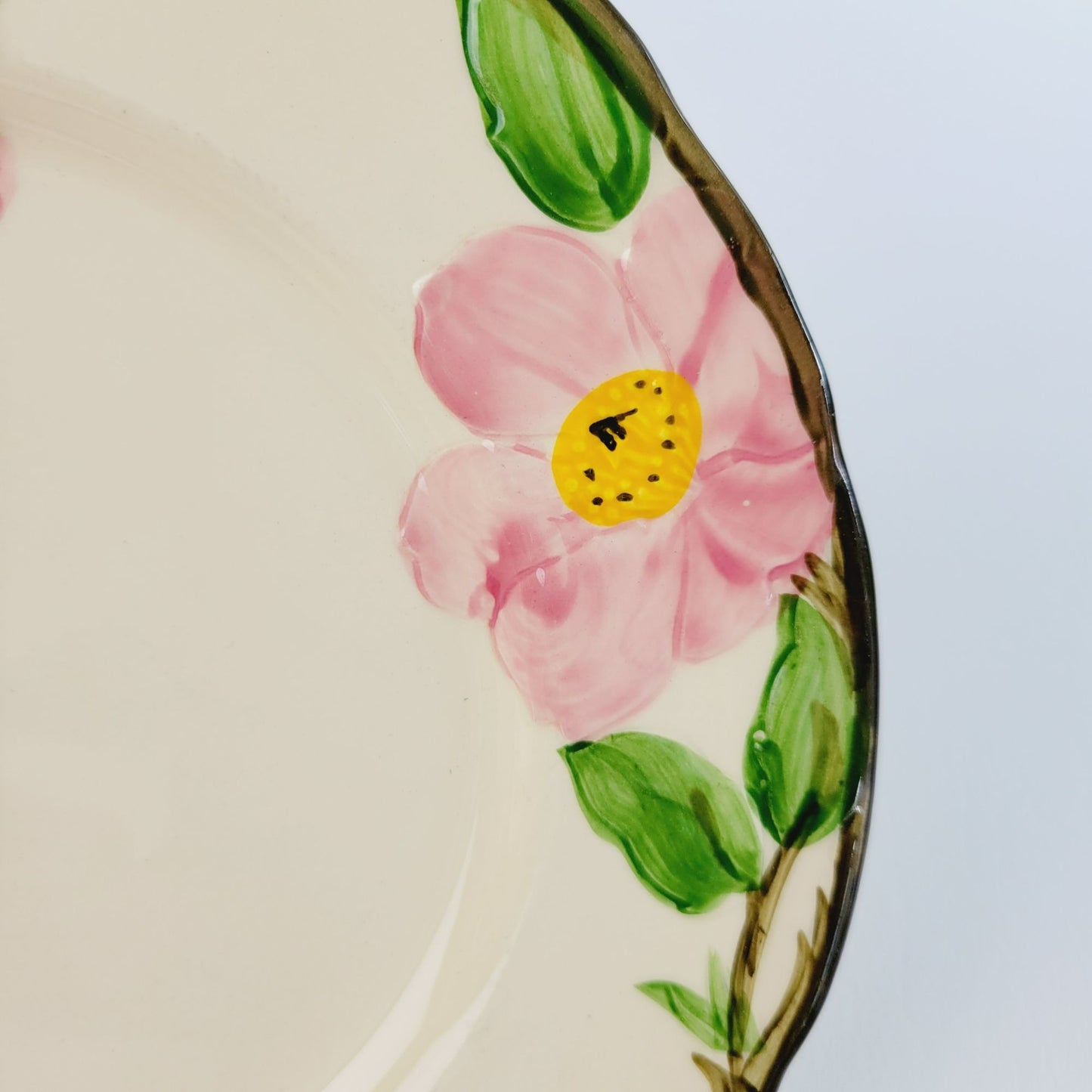 Franciscan Desert Rose Luncheon Plate, c.1979-84 USA