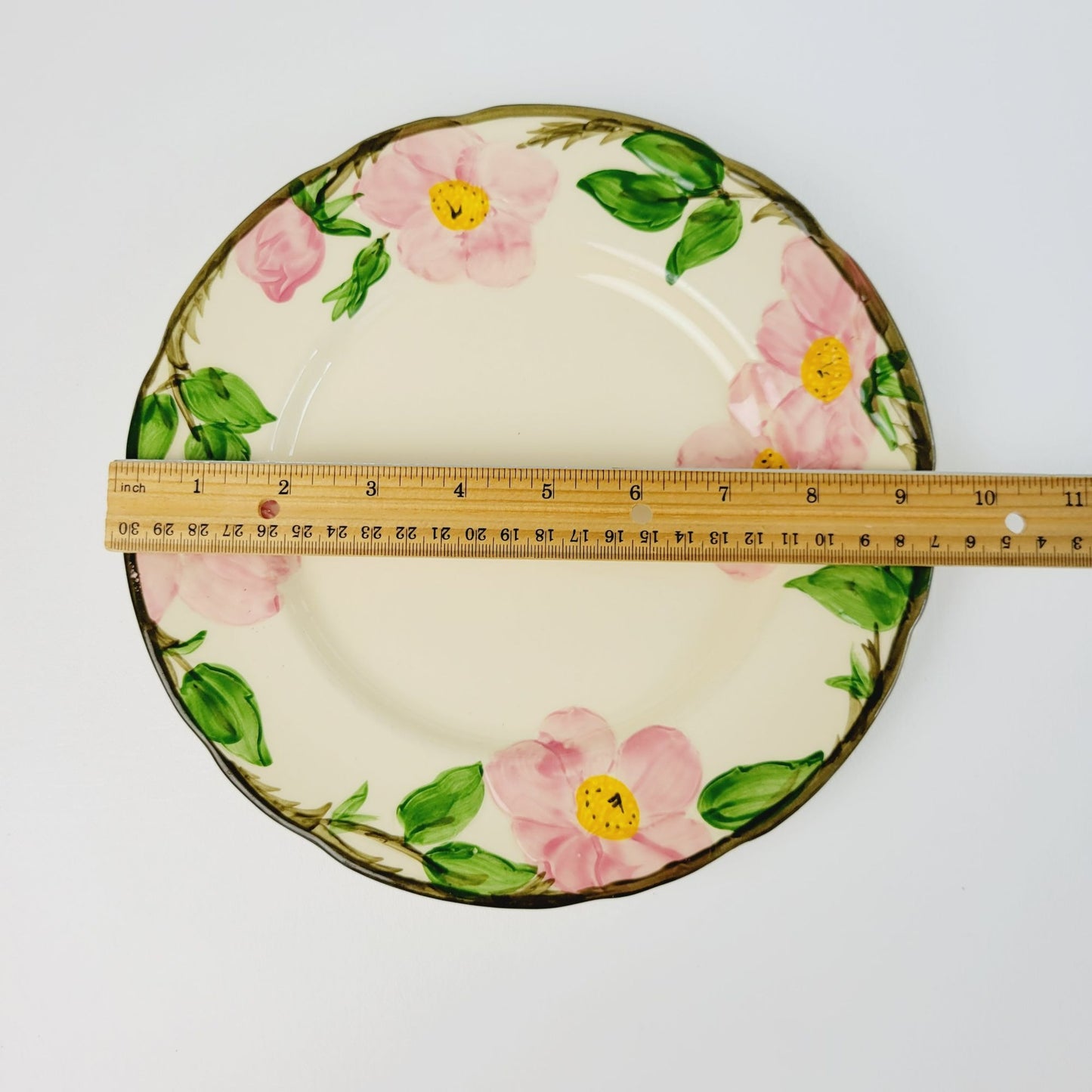 Franciscan Desert Rose Luncheon Plate, c.1979-84 USA