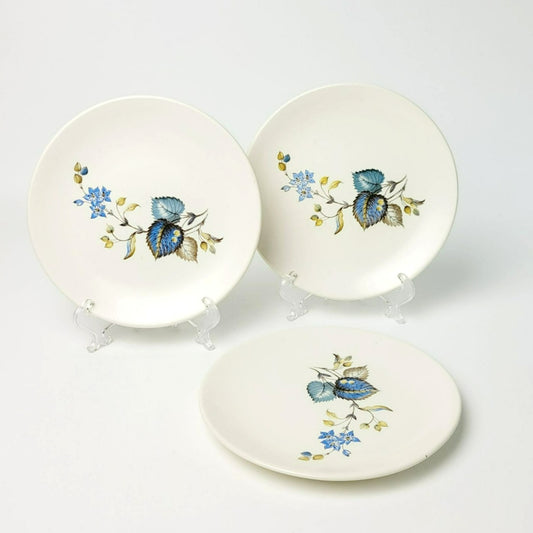 SylvaC "Lime Grove" Bread Plates Set of 3, c1.960s England