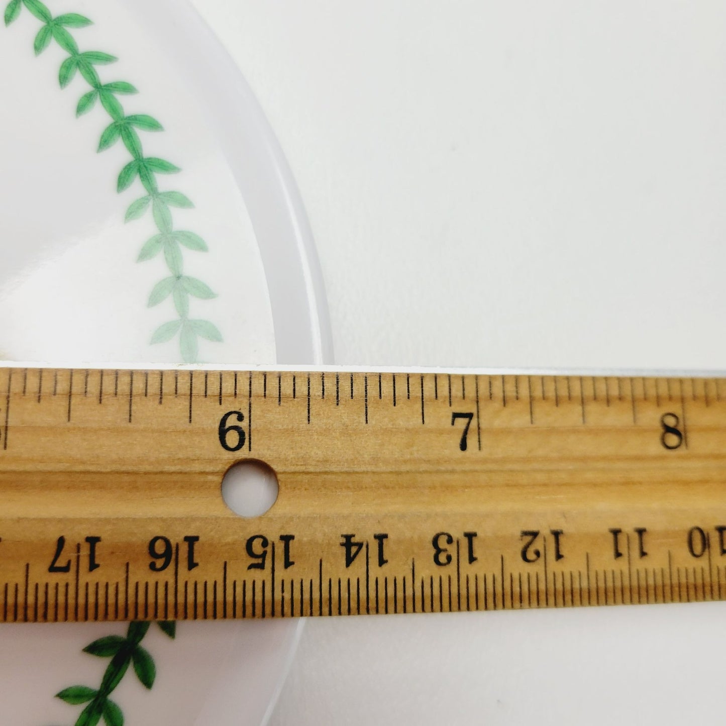 Portmeirion Botanic Garden Dog Rose Melamine Plastic 6" Round Trivet, Made in England