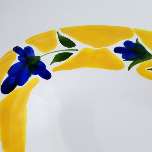 Dansk St. Tropez 18" Oval Serving Platter, Made in Portugal