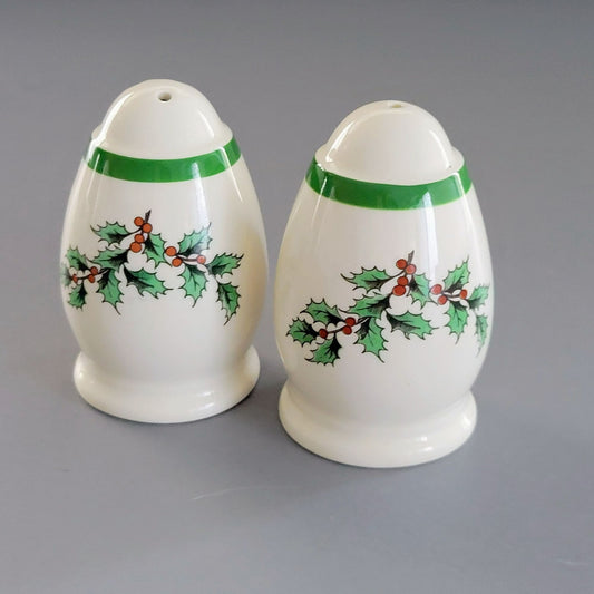 Spode Christmas Tree Salt & Pepper Shaker, c.1976-89 England