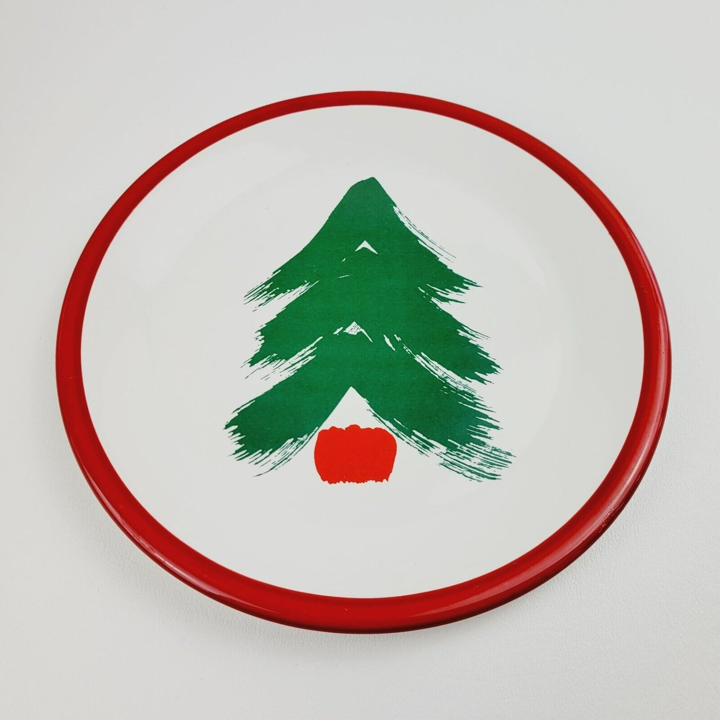 Pfaltzgraff Marimekko Christmas Tree Salad Plate, Set of 2