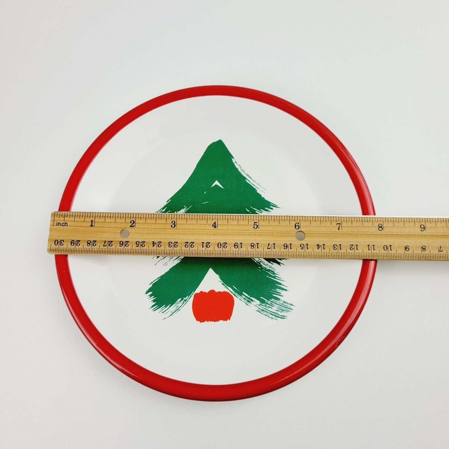 Pfaltzgraff Marimekko Christmas Tree Salad Plate, Set of 2