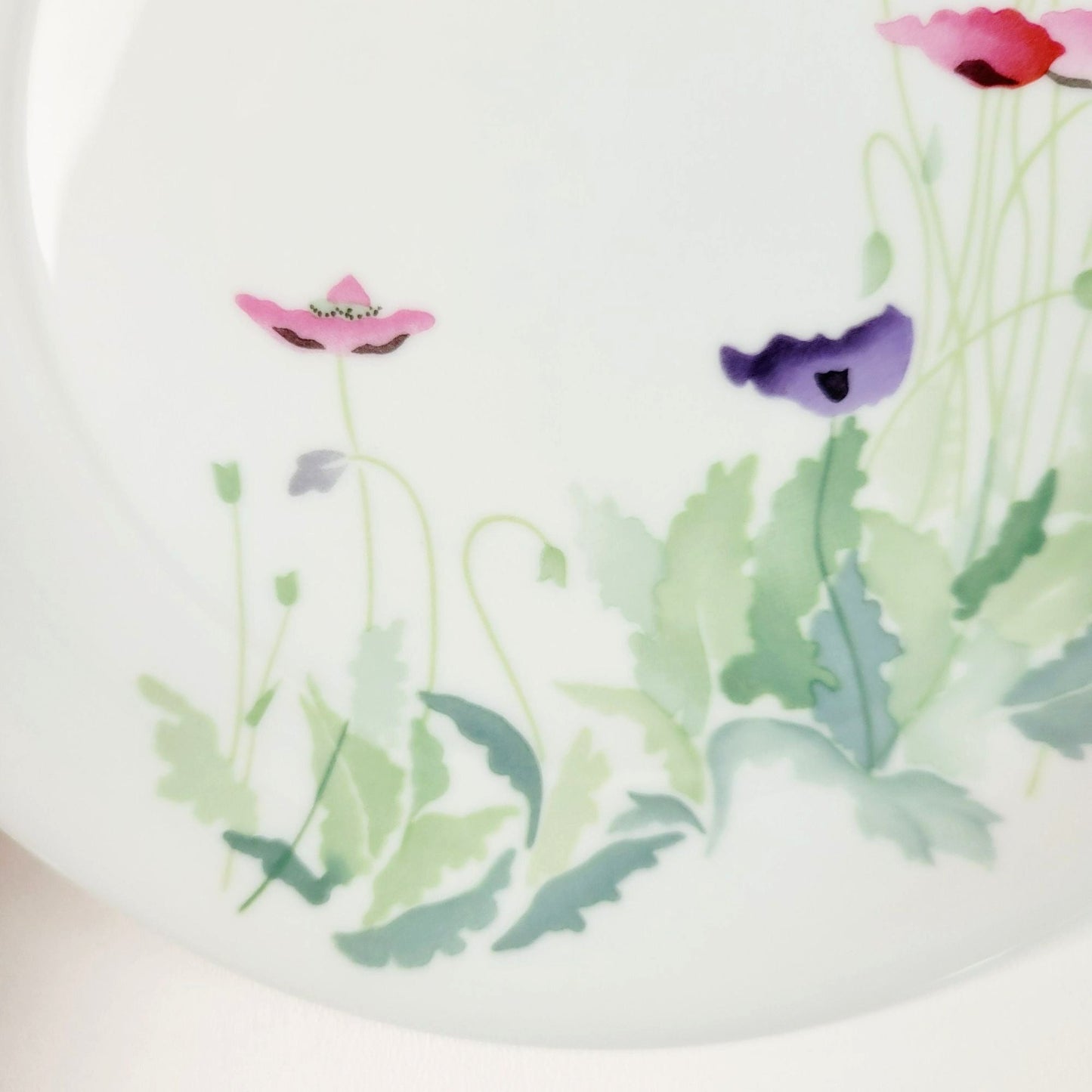 Block Spal Salad Plate Set of 2, Artist's Garden Midsummer Watercolor