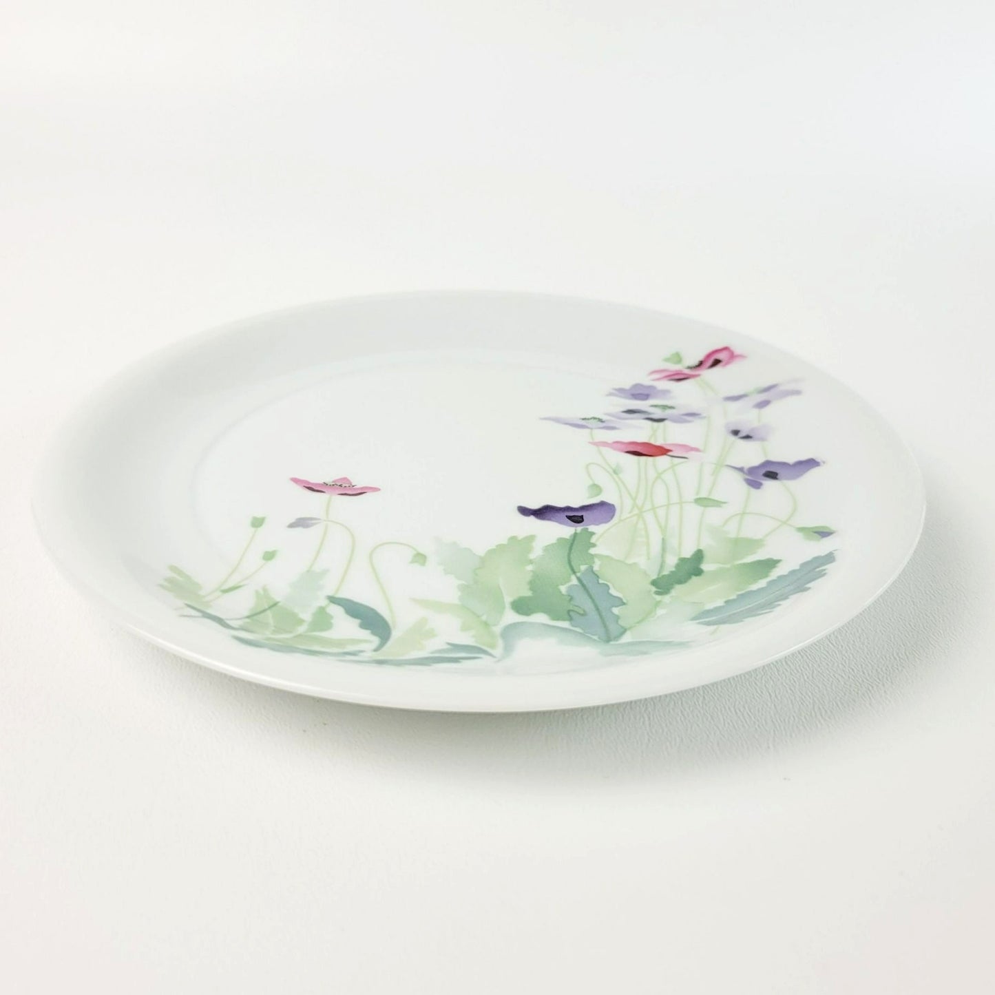 Block Spal Salad Plate Set of 2, Artist's Garden Midsummer Watercolor