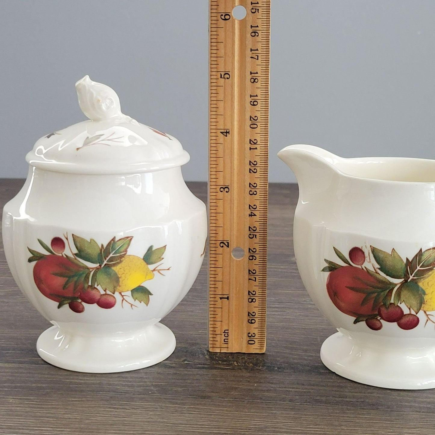 Wedgwood Drury Lane Creamer & Sugar Bowl, c.1962-69 England