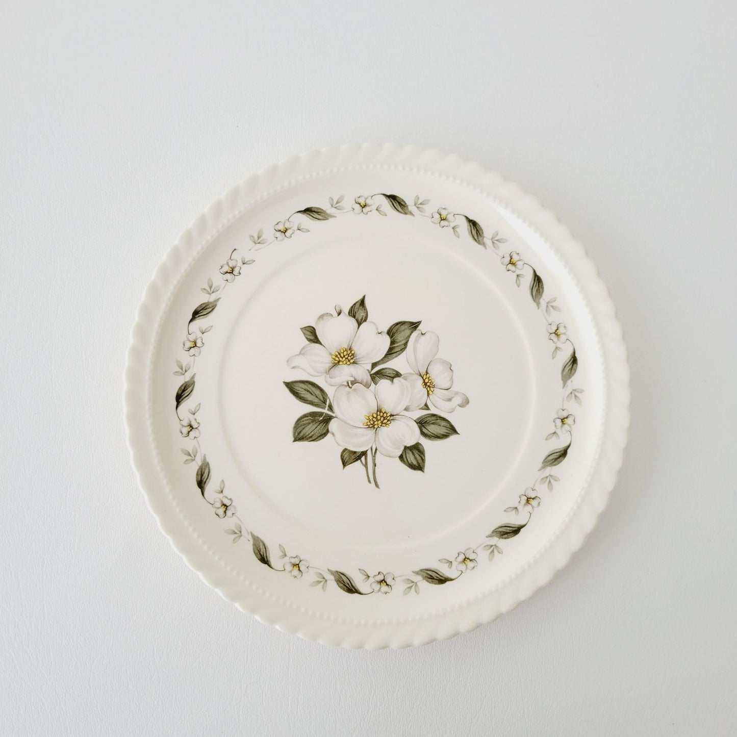 Steubenville Monticello Dogwood Salad Plate c.1940s USA Made