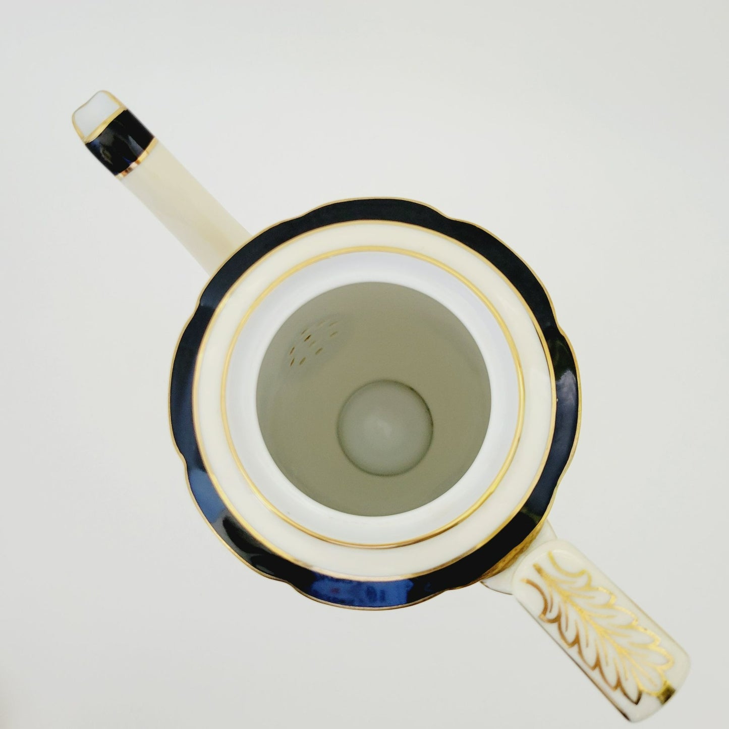 Noritake Art Nouveau Coffee Pot, c1940s Japan