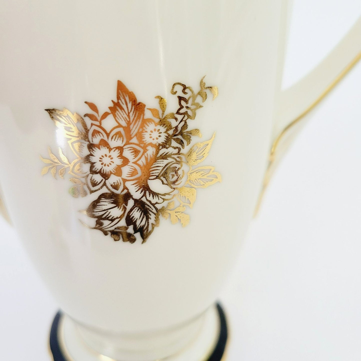 Noritake Art Nouveau Coffee Pot, c1940s Japan